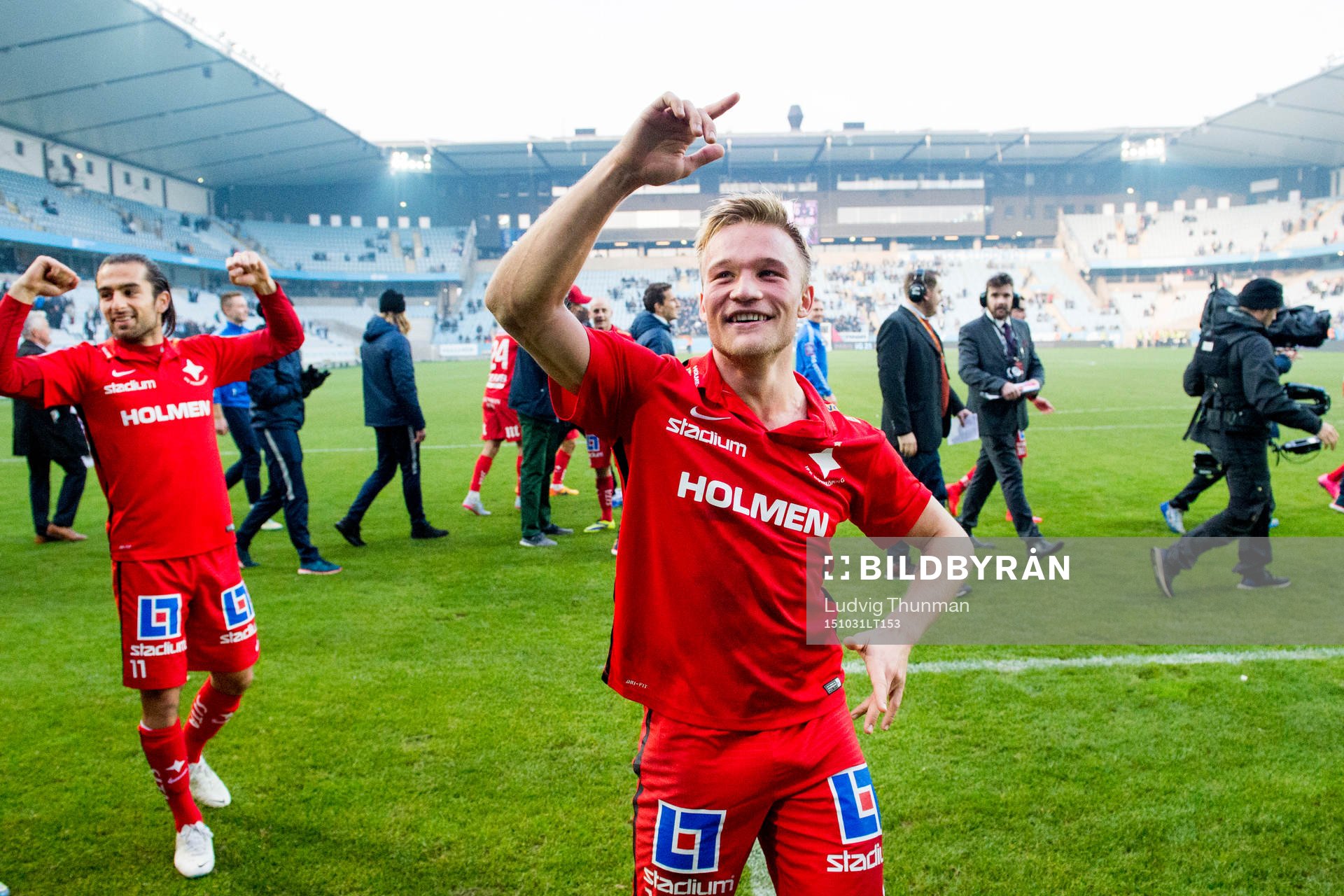 Norrköpings Christopher Nilsson Telo och Niklas Bärkroth