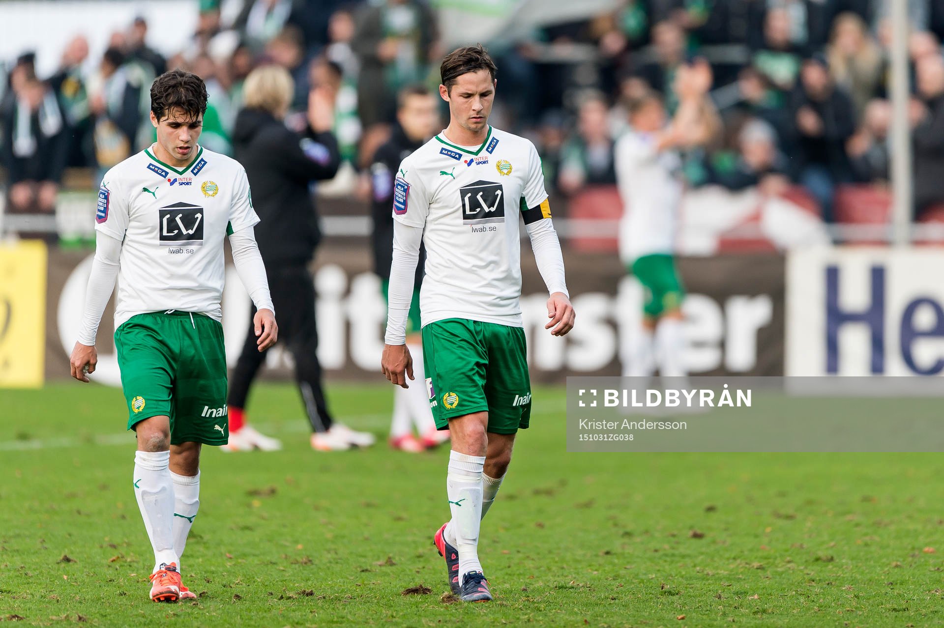 Hammarbys spelare deppar