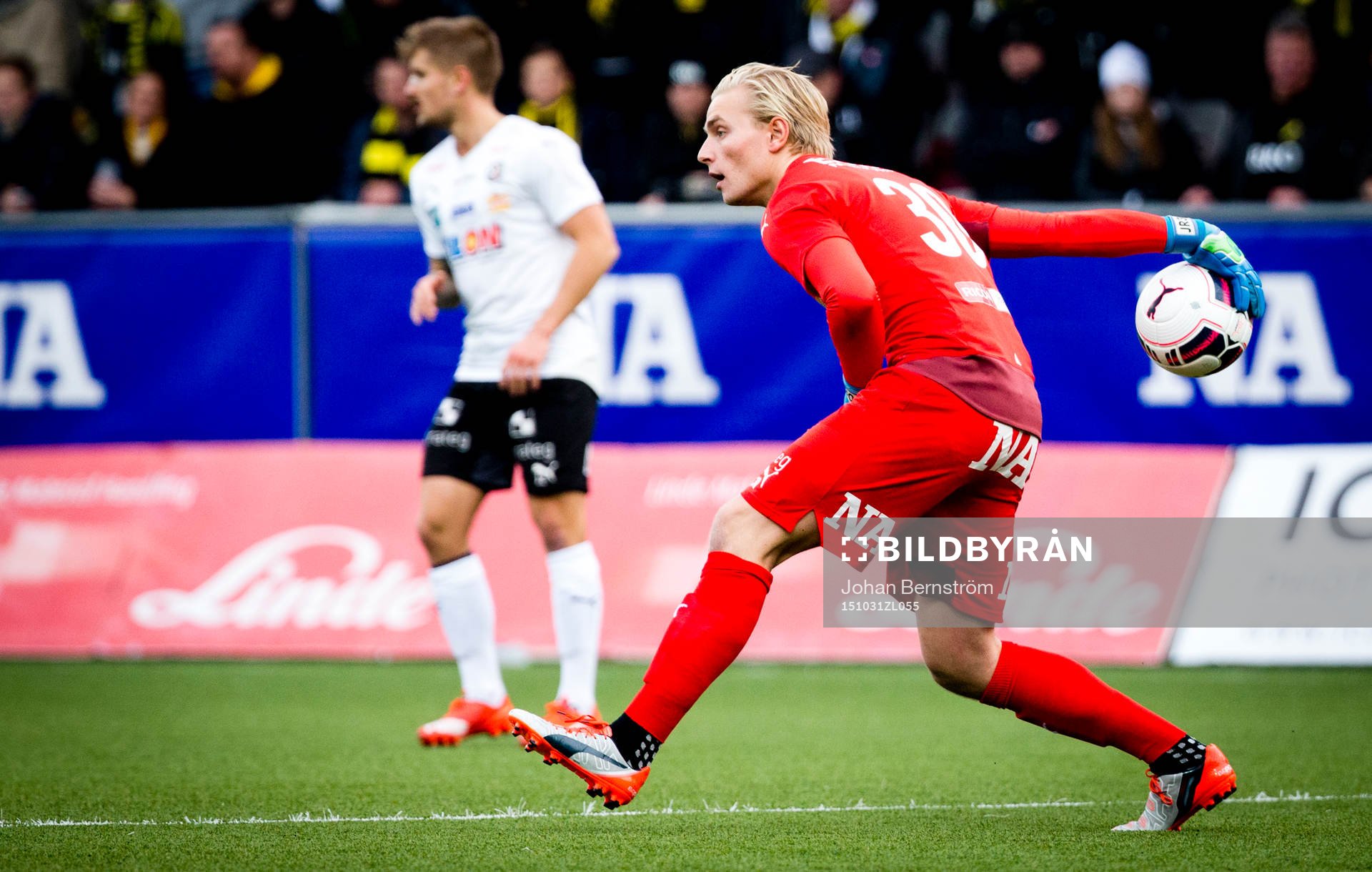 Örebros målvakt Jacob Rinne