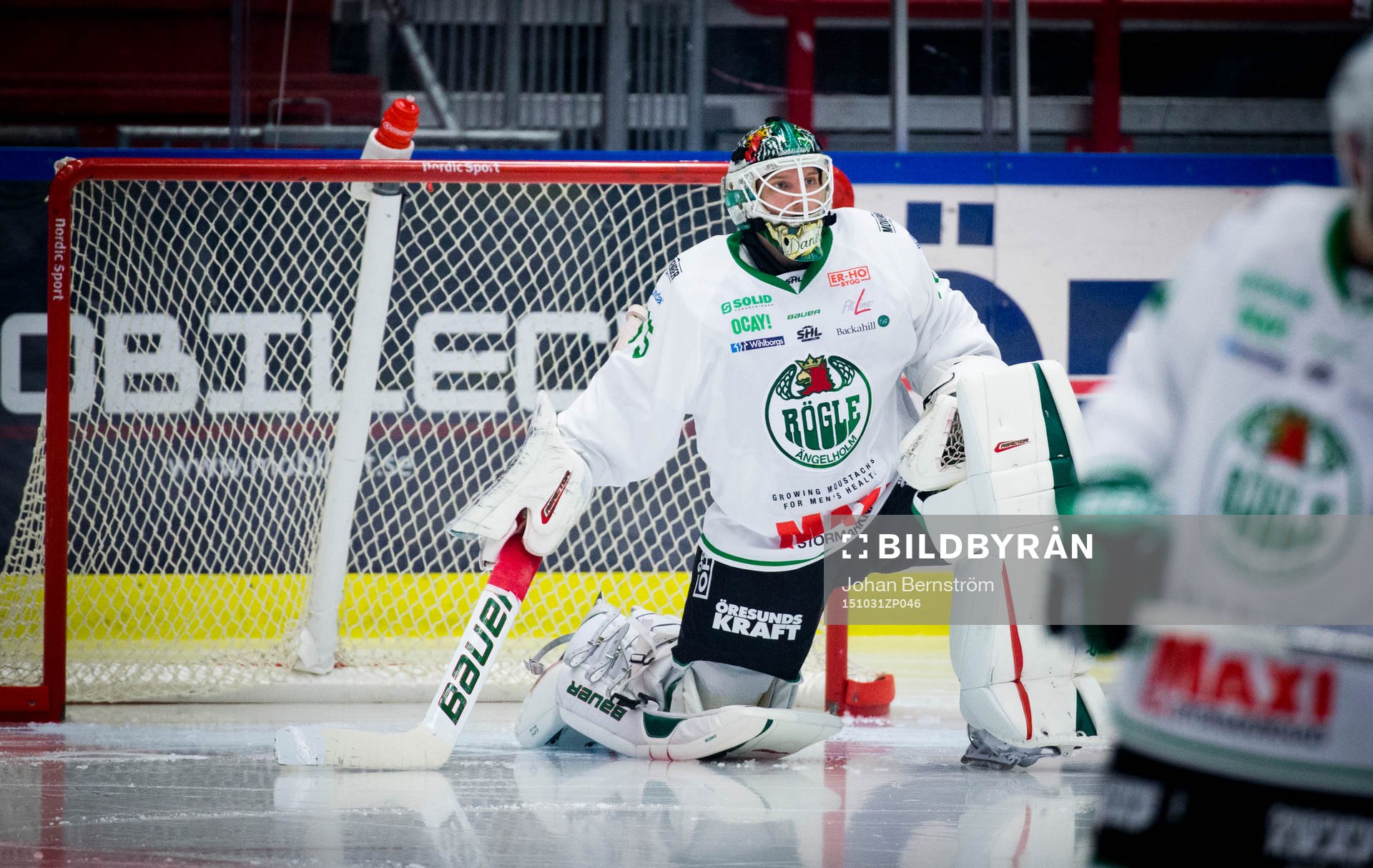Rögles målvakt Oscar Dansk
