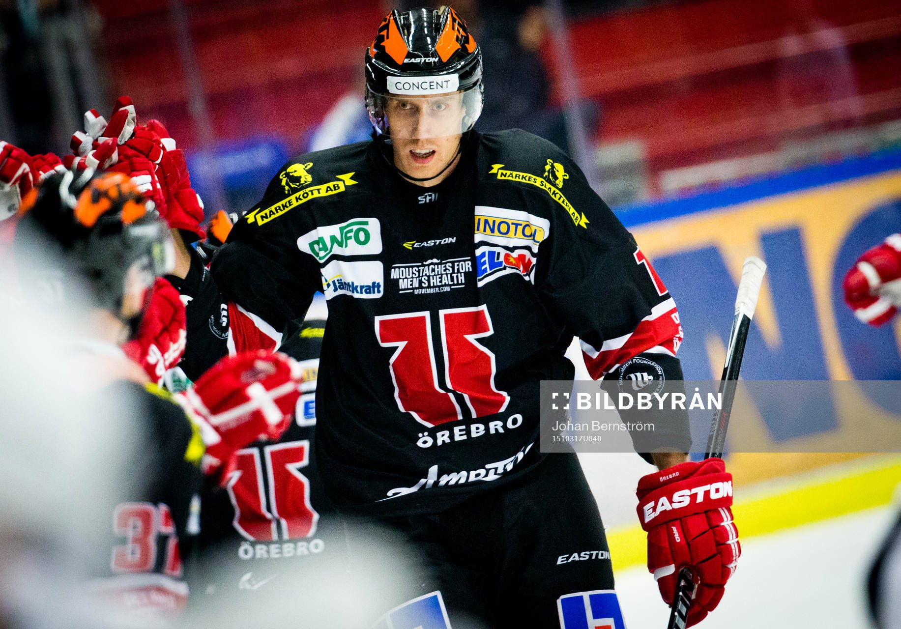 Örebros Marko Anttila gör 2-3 och jublar