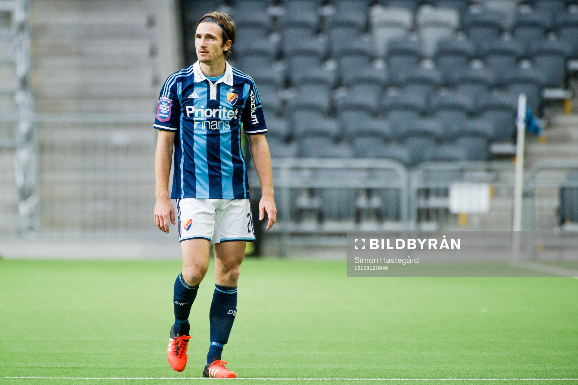 Djurgårdens Jesper Arvidsson deppar