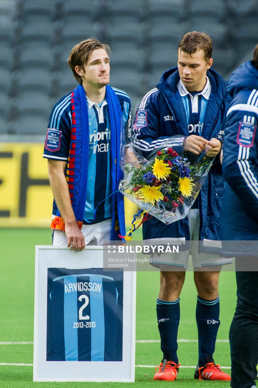 Djurgårdens Jesper Arvidsson blir uppmärksammad för sin