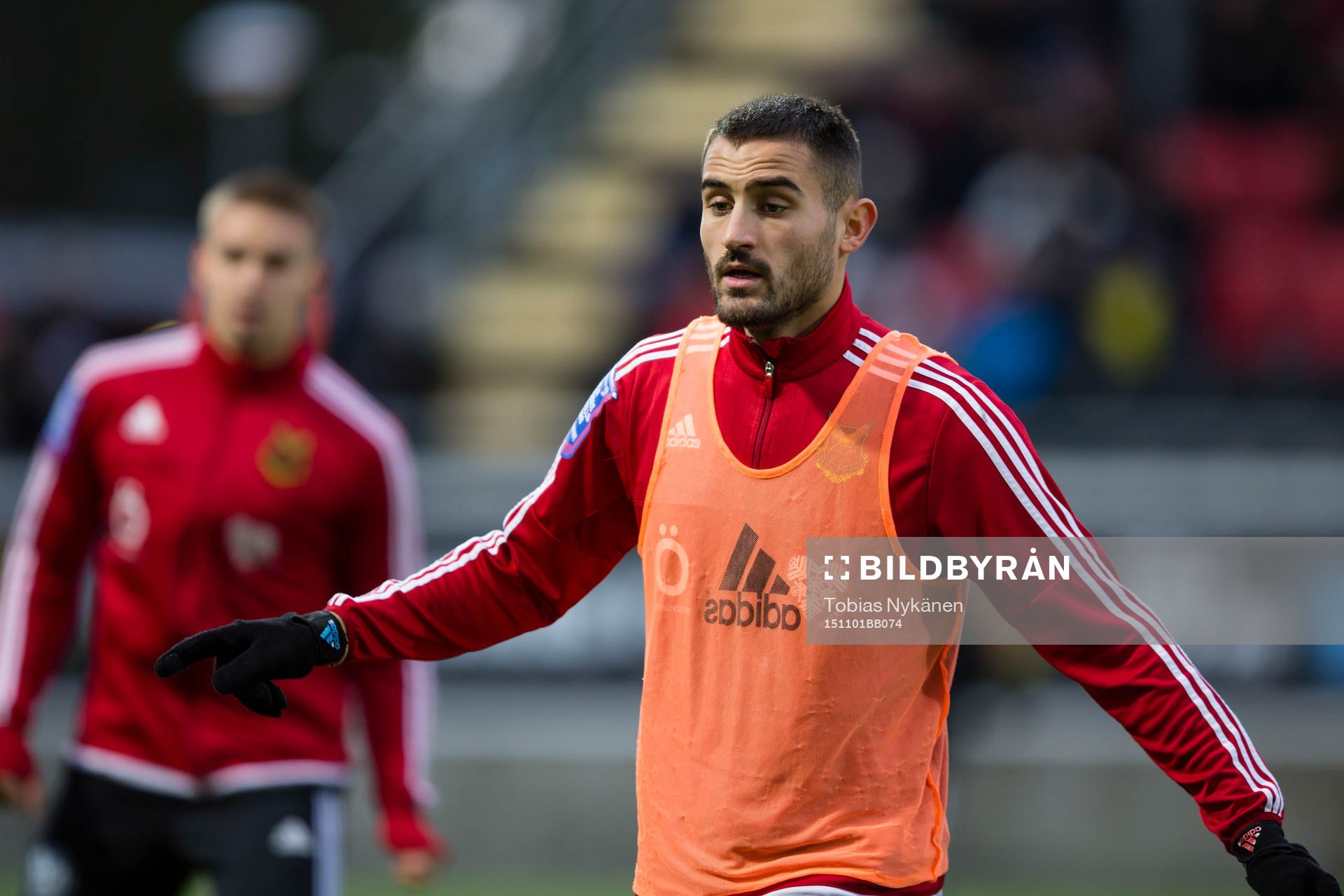 Östersunds Sotirios Papagiannopoulos väremr upp