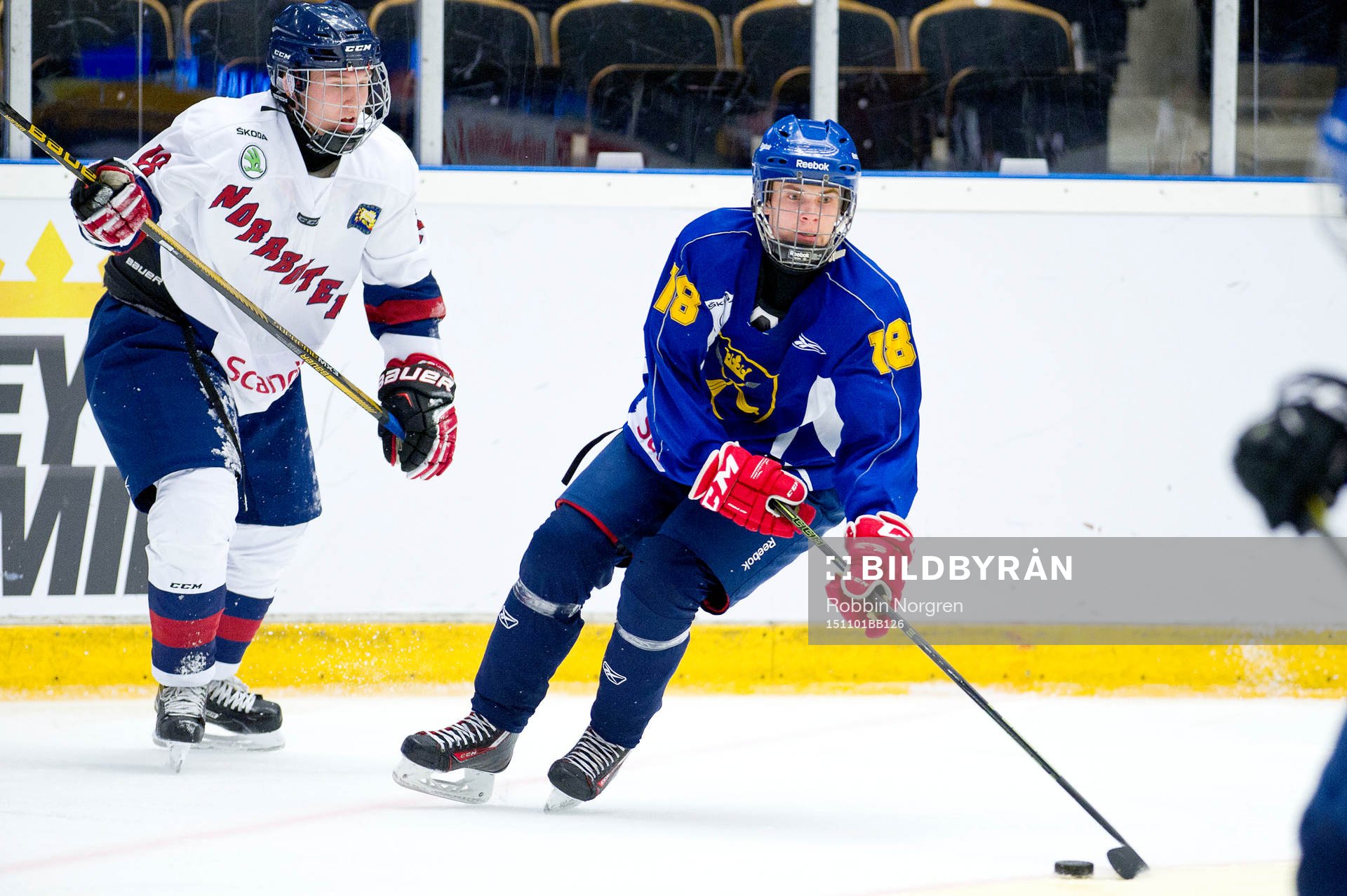 Norrbottens Ville Erixon och Dalarnas Gabriel Blom