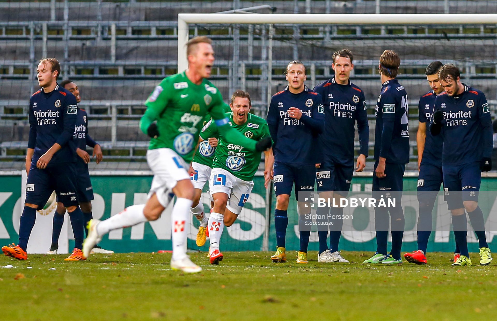 Jönköpings Tommy Thelin jublar