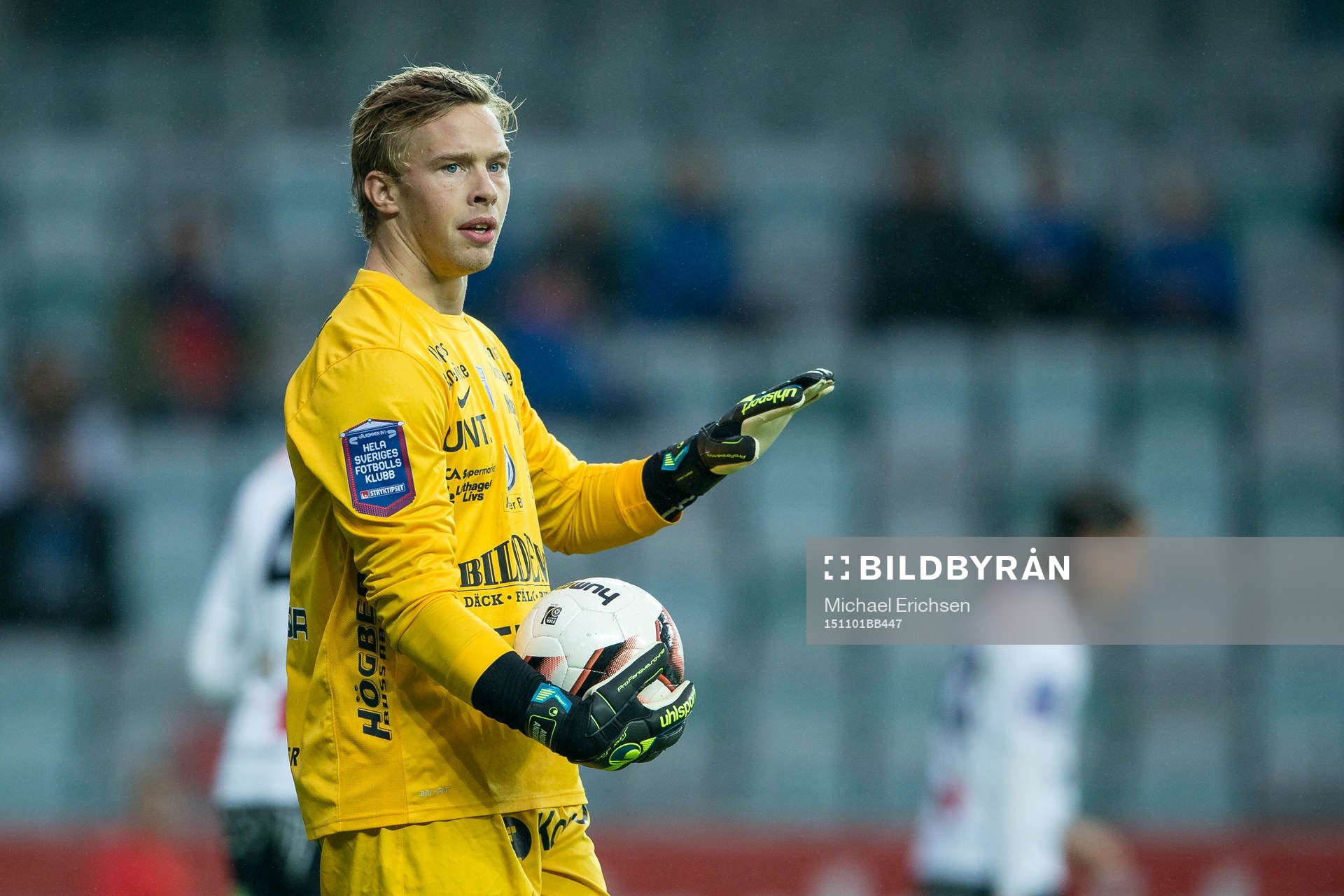 Sirius målvakt Andreas Andersson