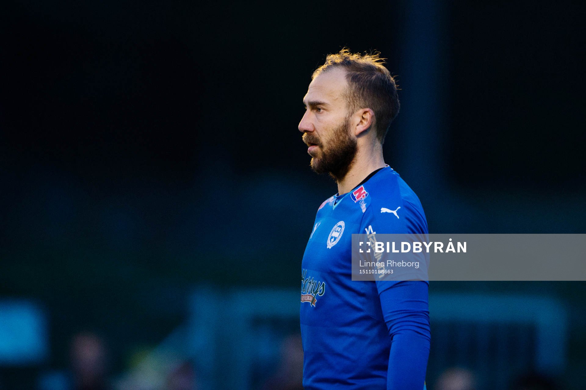 Värnamos målvakt Björn Åkesson