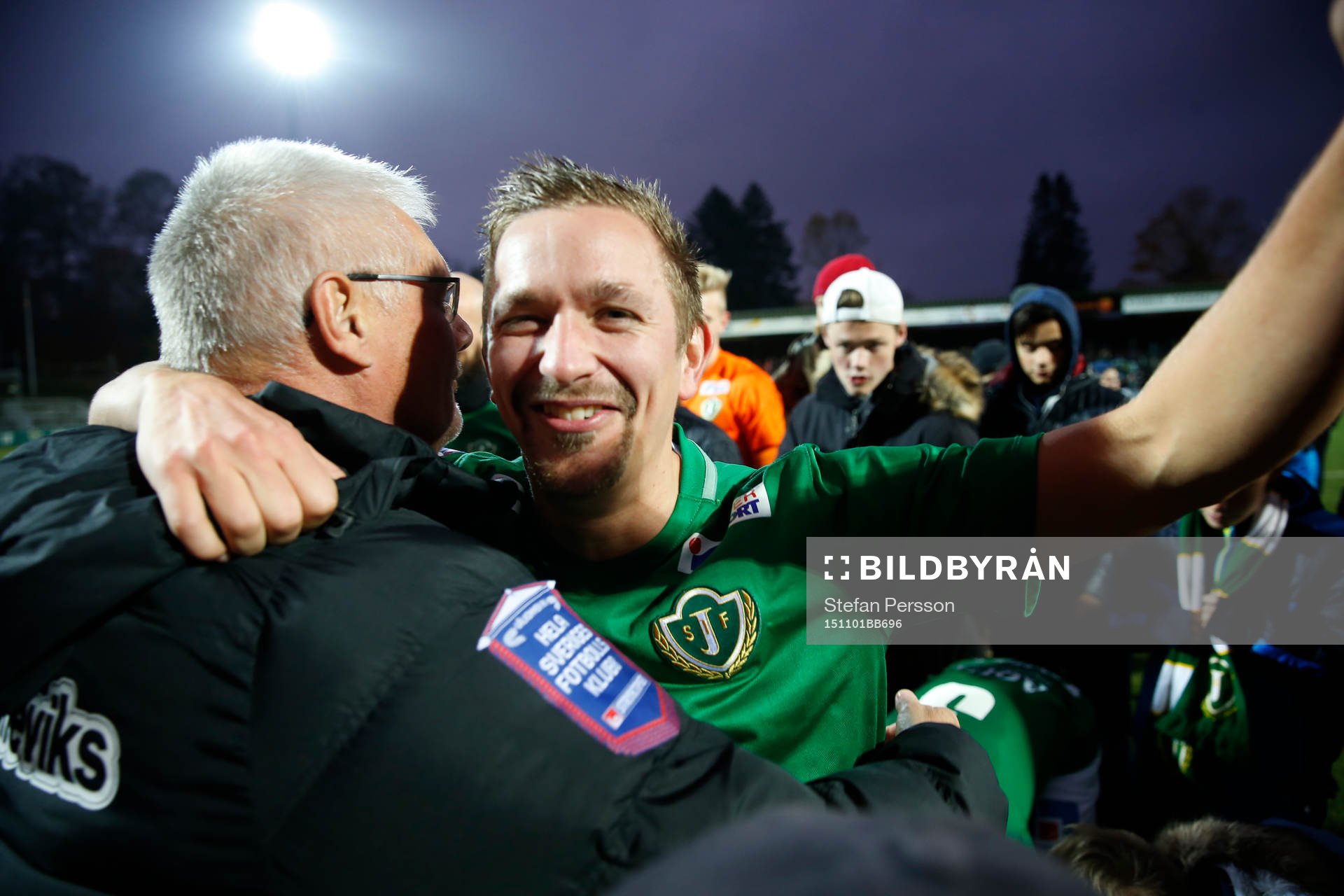 Jönköpings Fredrik Olsson jublar