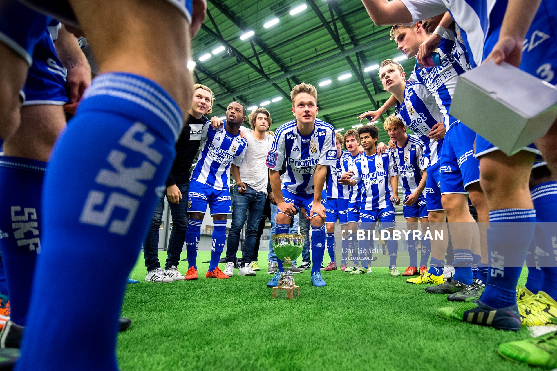 IFK Göteborg jublar med pokalen