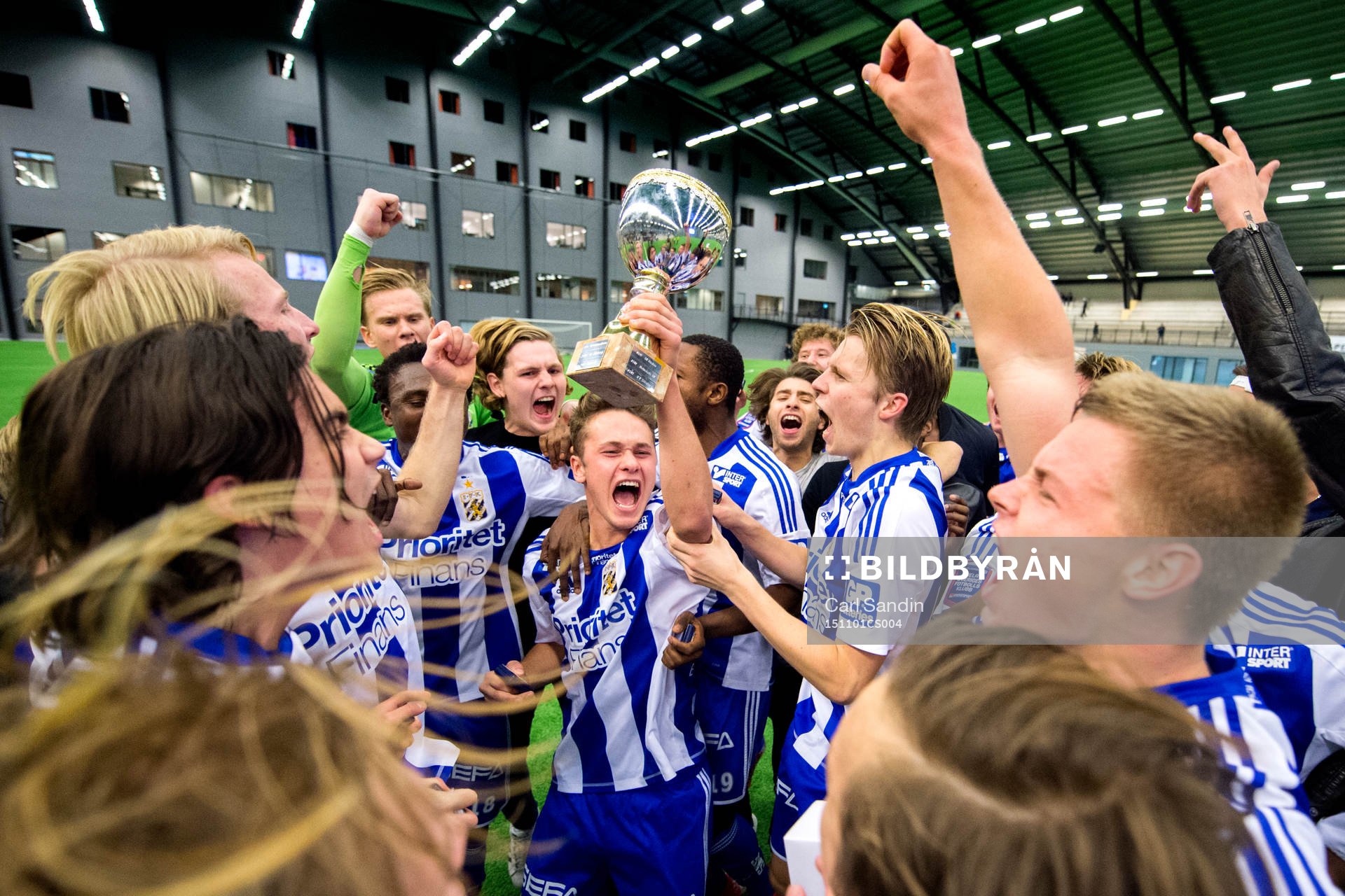 IFK Göteborg jublar med pokalen