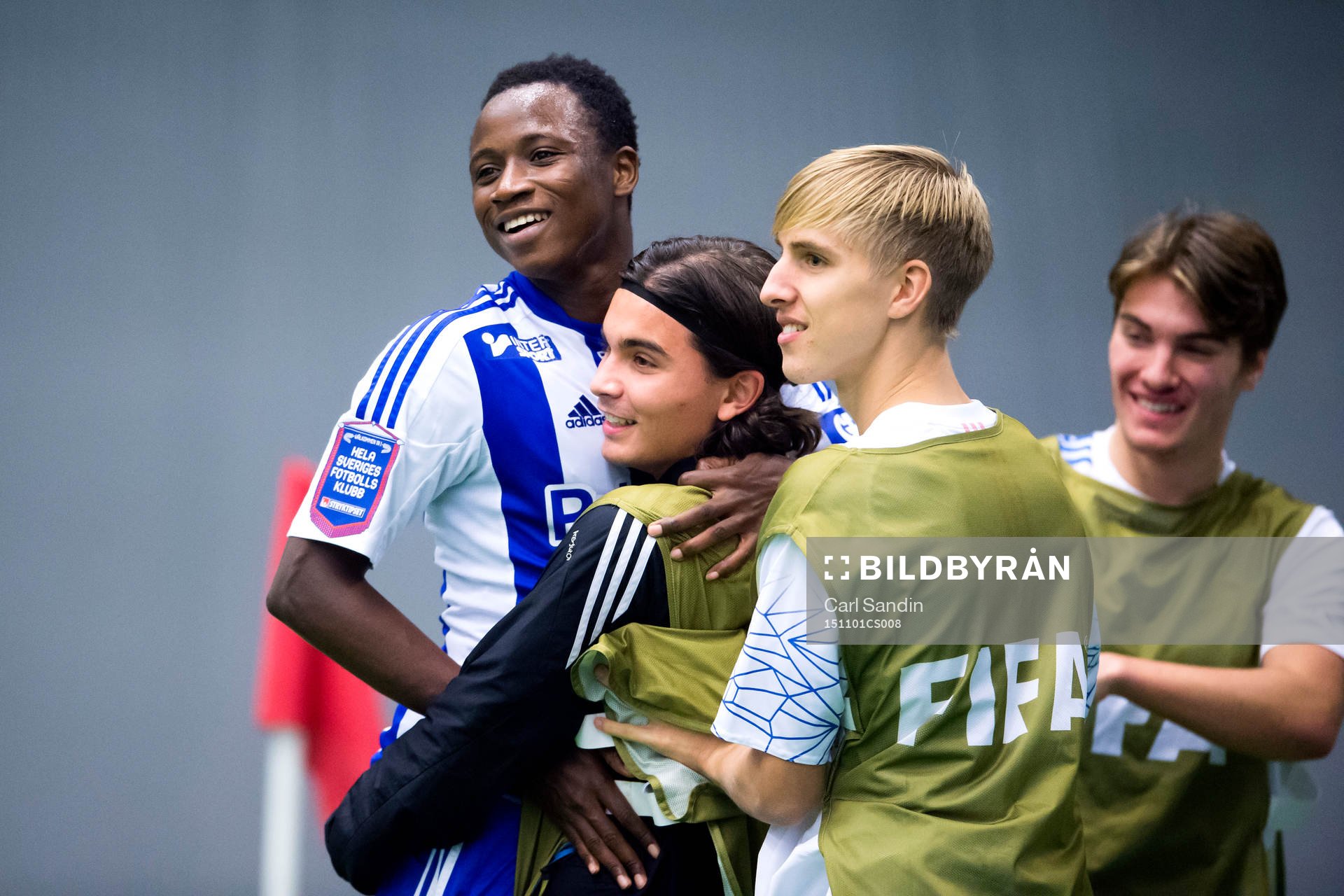 IFK Göteborgs Prosper Kasim jublar