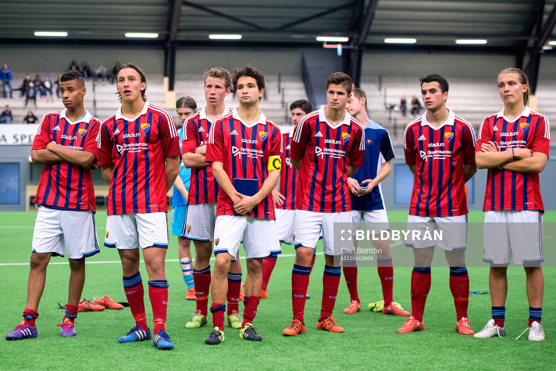 Djurgårdens spelare deppar