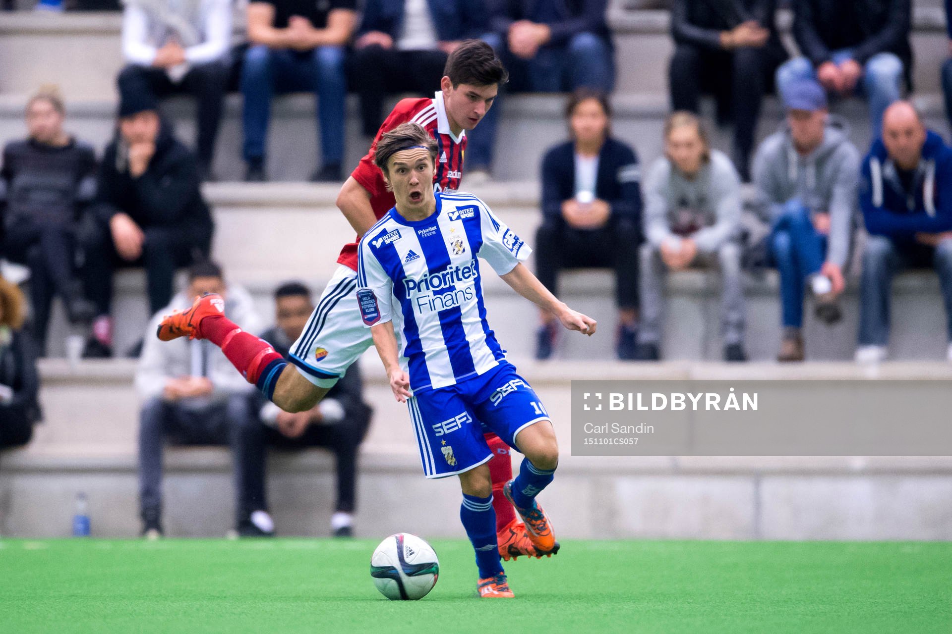Djurgårdens Besard Sabovic och IFK Göteborgs Patrik