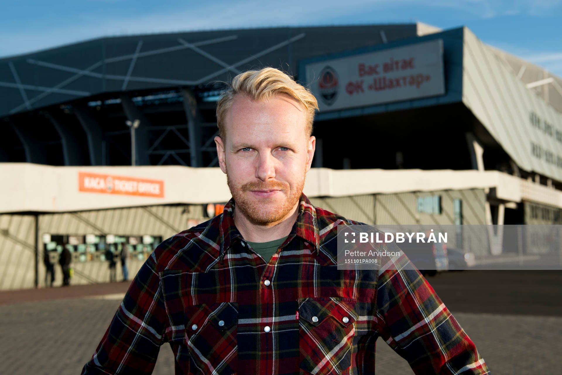 Bylinebild, Fredrik Lindstrand reporter på Sydsvenskan på