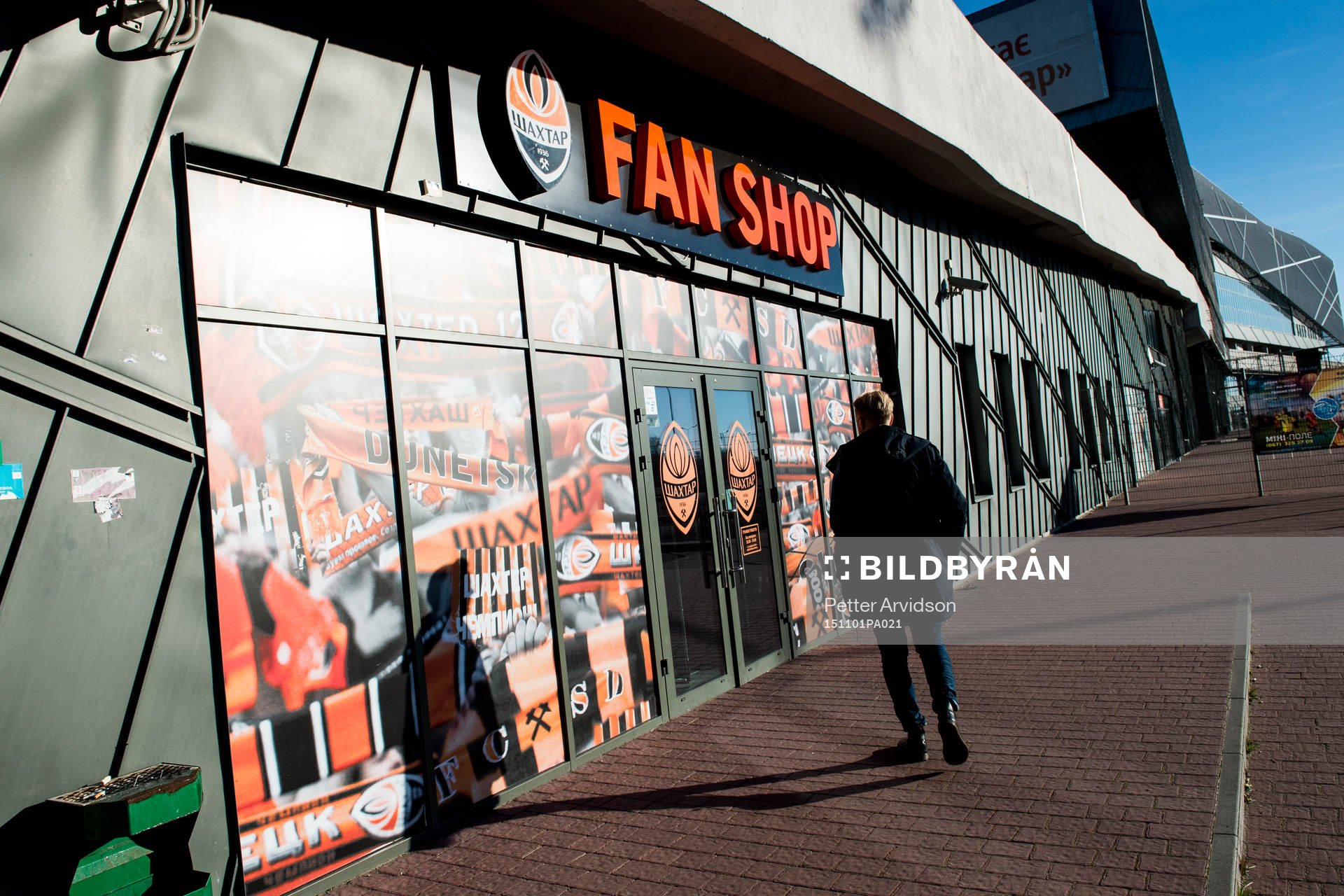 Shakhtar Donetsk souvenirshop