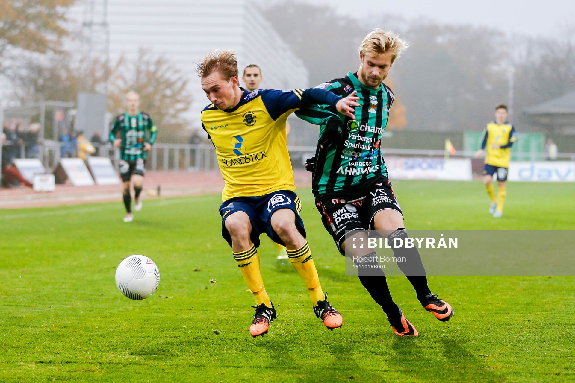 Värnamos Alexander Blomqvist och Ängelholms Albin Nilsson