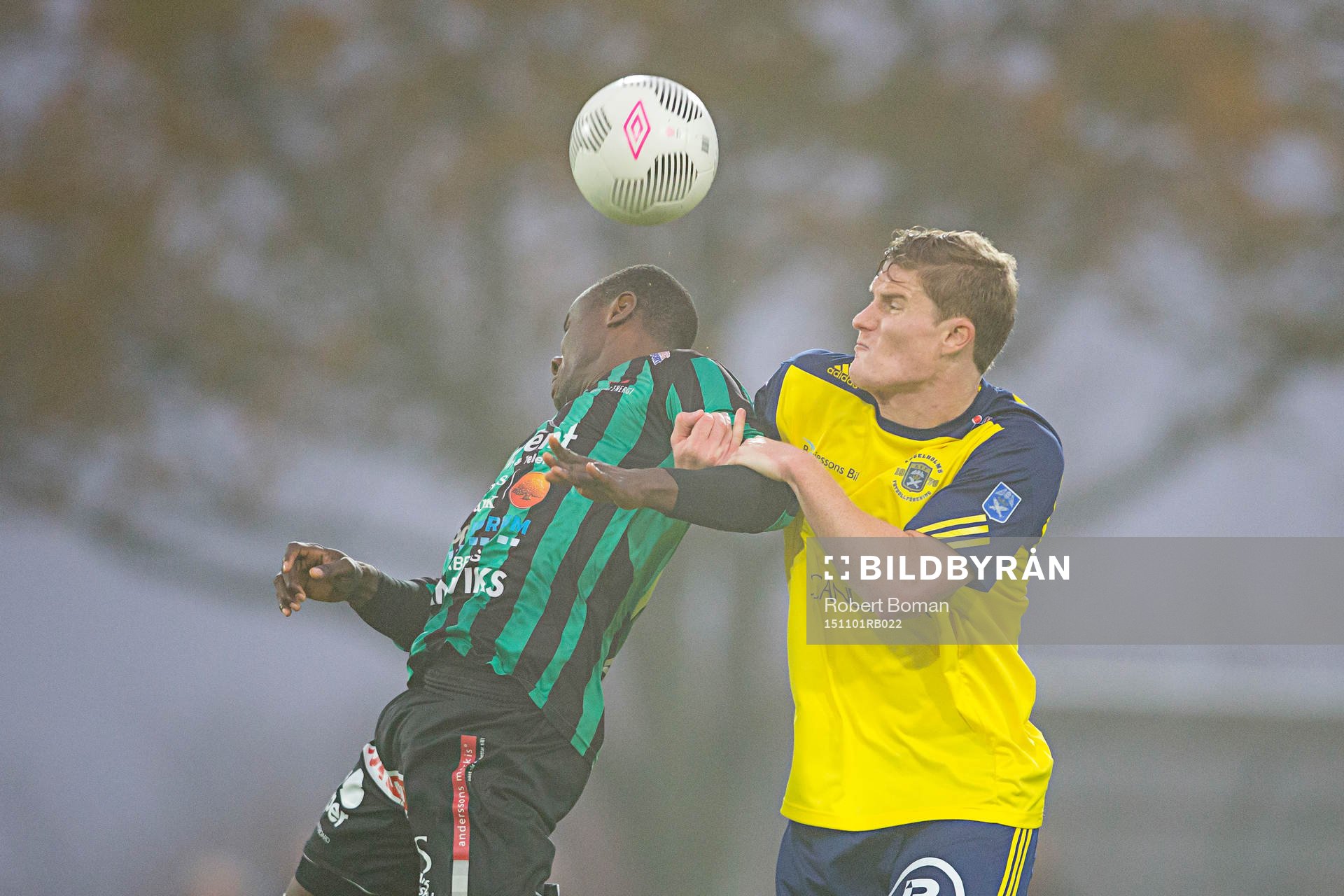 Varbergs Nsima Peter och Ängelholms Eric Pothast