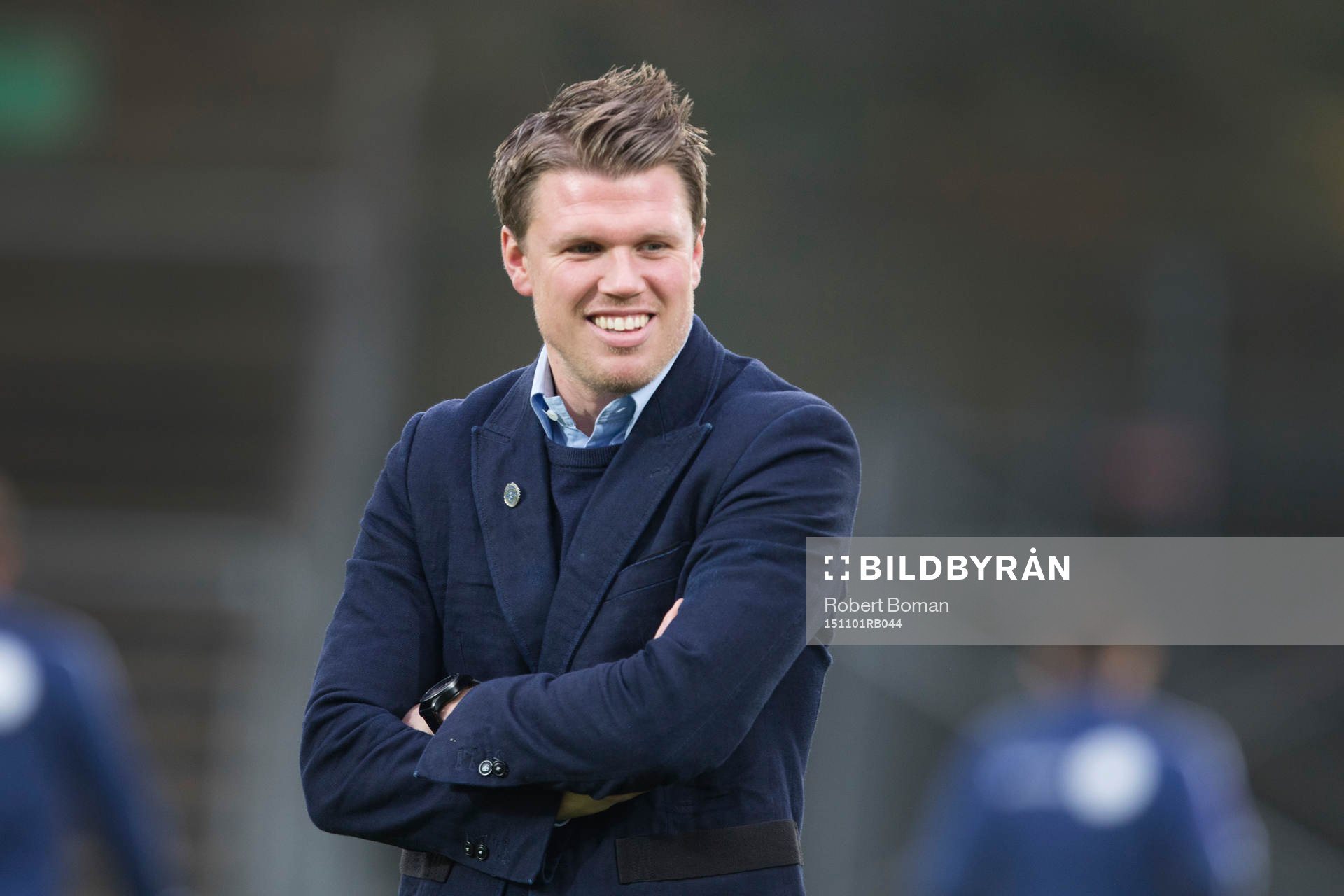 Ängelholms tränare Christian Järdler