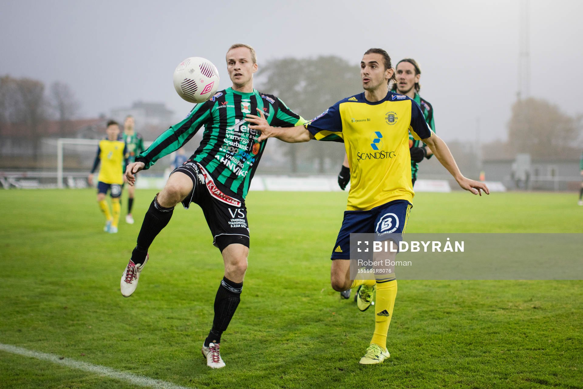 Varbergs Pär Asp (till vänster)