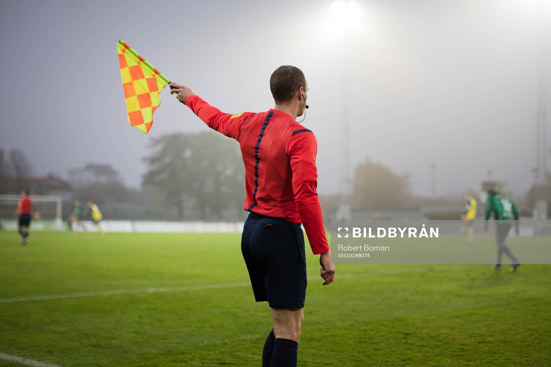 Assisterande domare Pär Leek