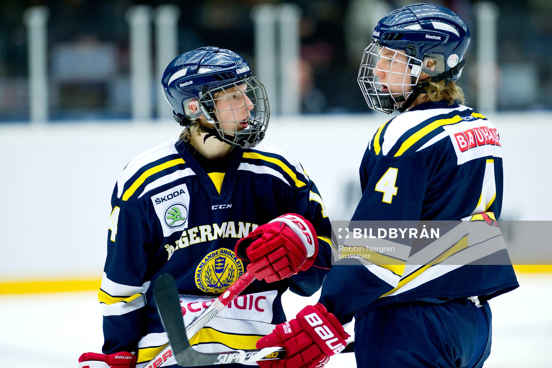 Ångermanlands Lnus Pettersson och Rasmus Sandin