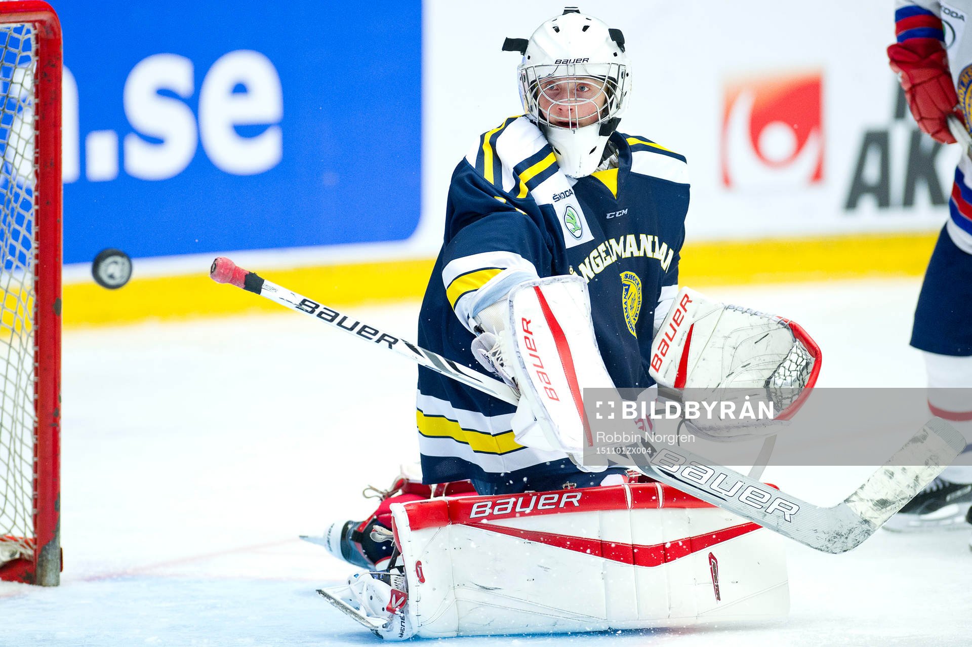 Ångermanlands målvakt Lucas Jägbring