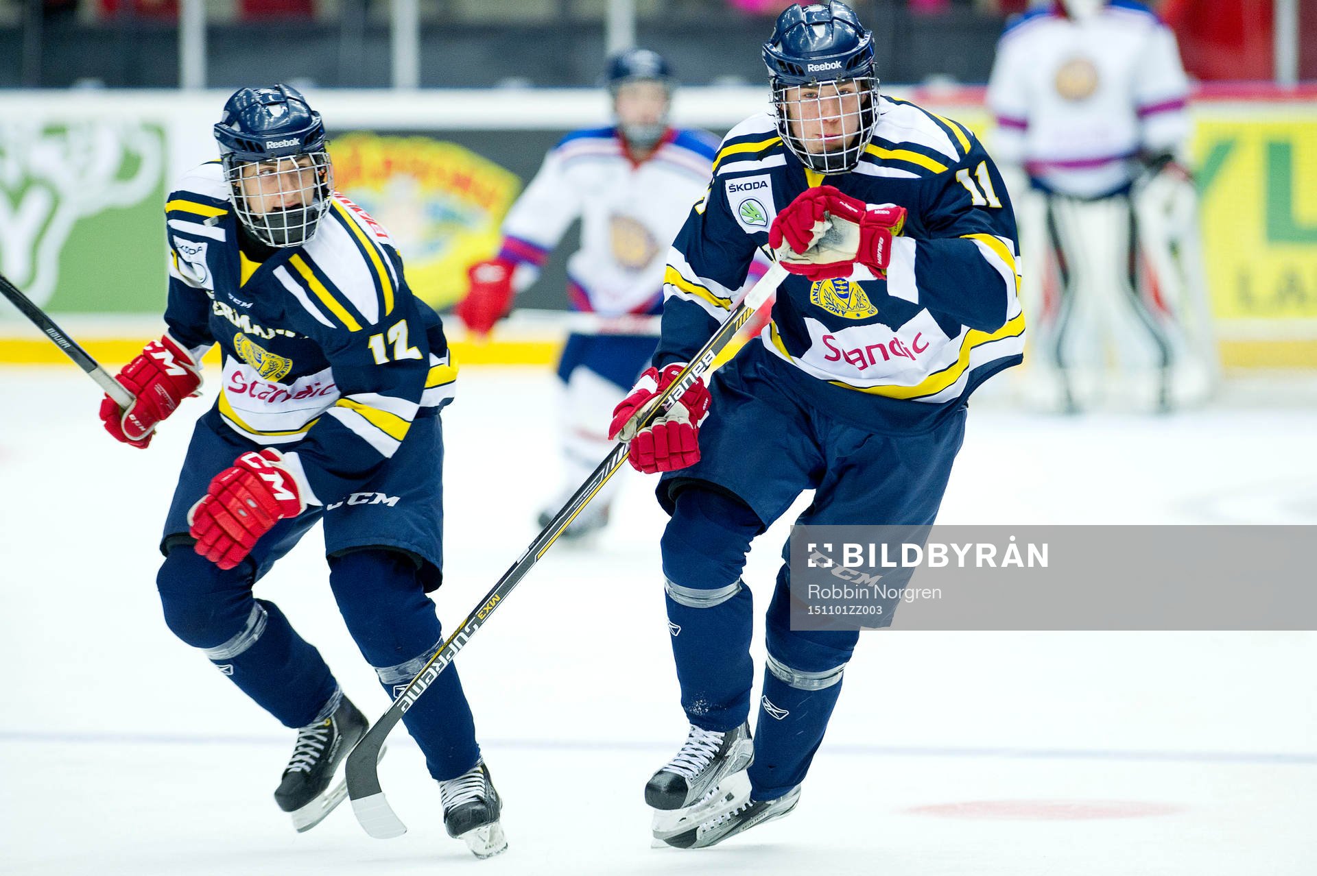 Ångermanlands Jesper Östman och Anton Gradin