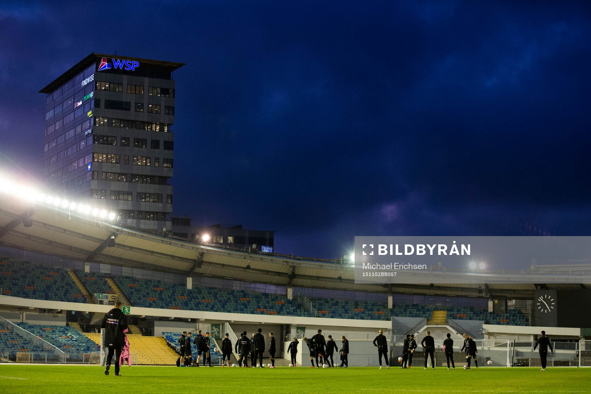 Vy över Nya Ullevi