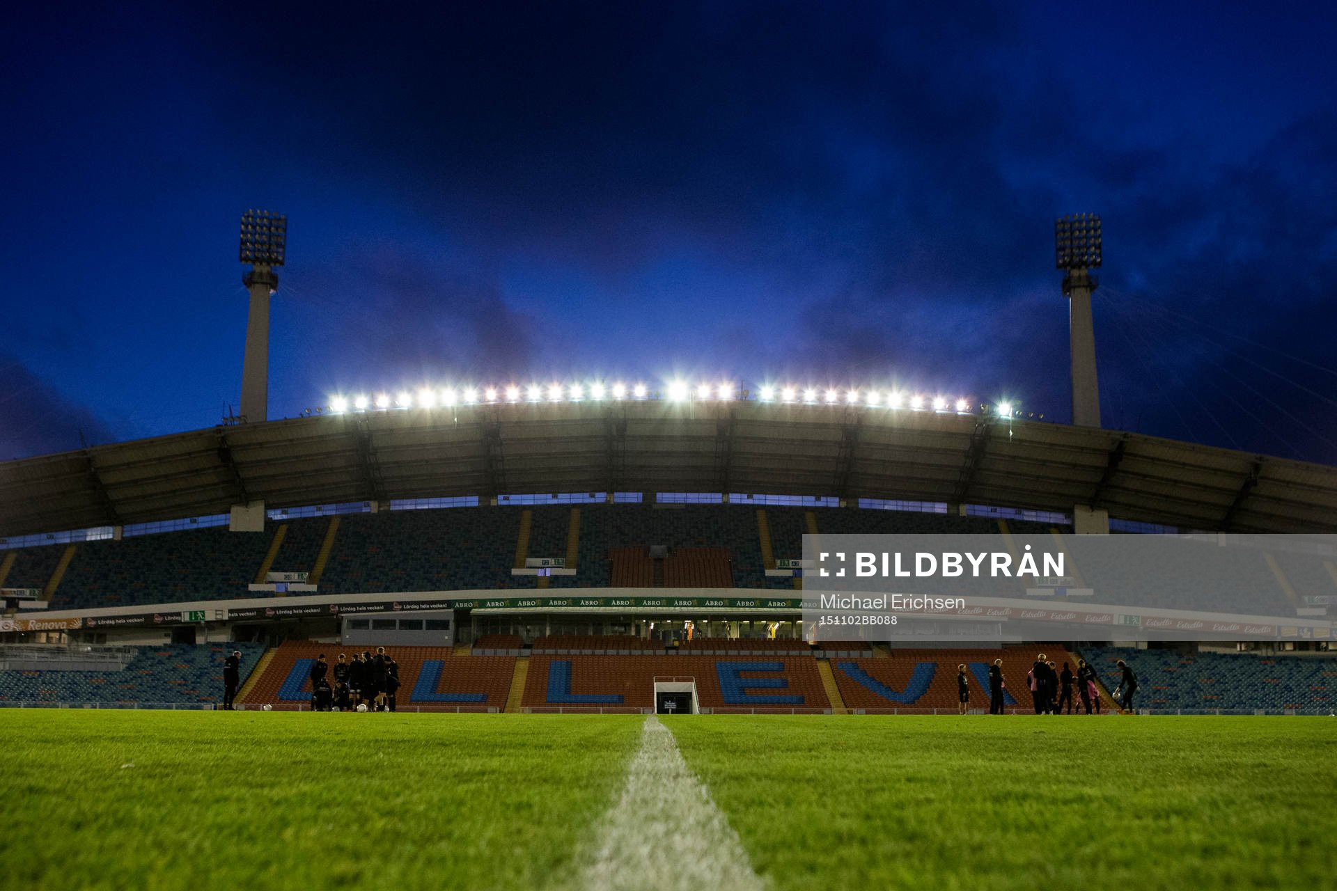 Vy över Nya Ullevi