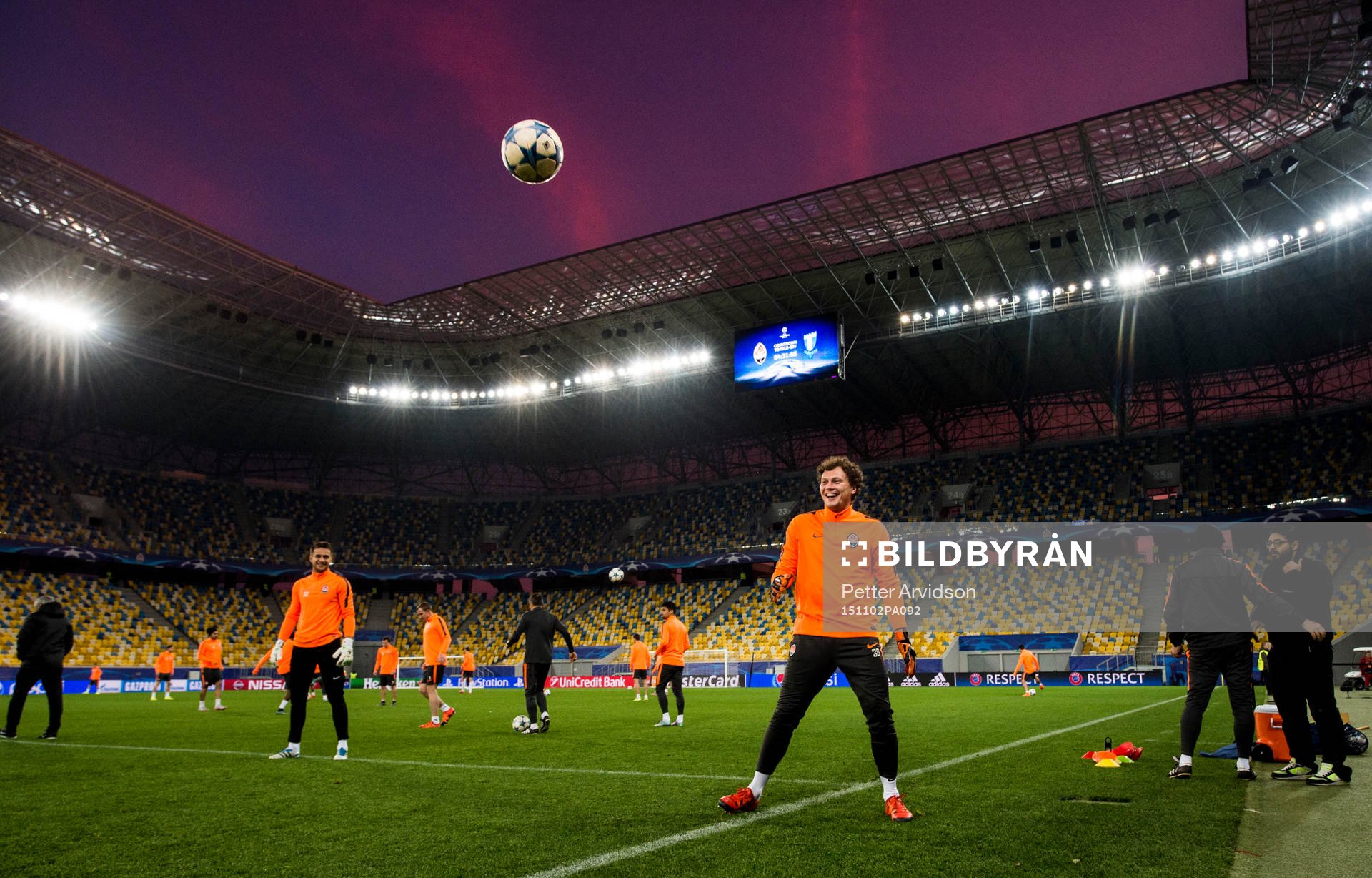 Shakhtar Donetsks målvakt Andriy Pyatov
