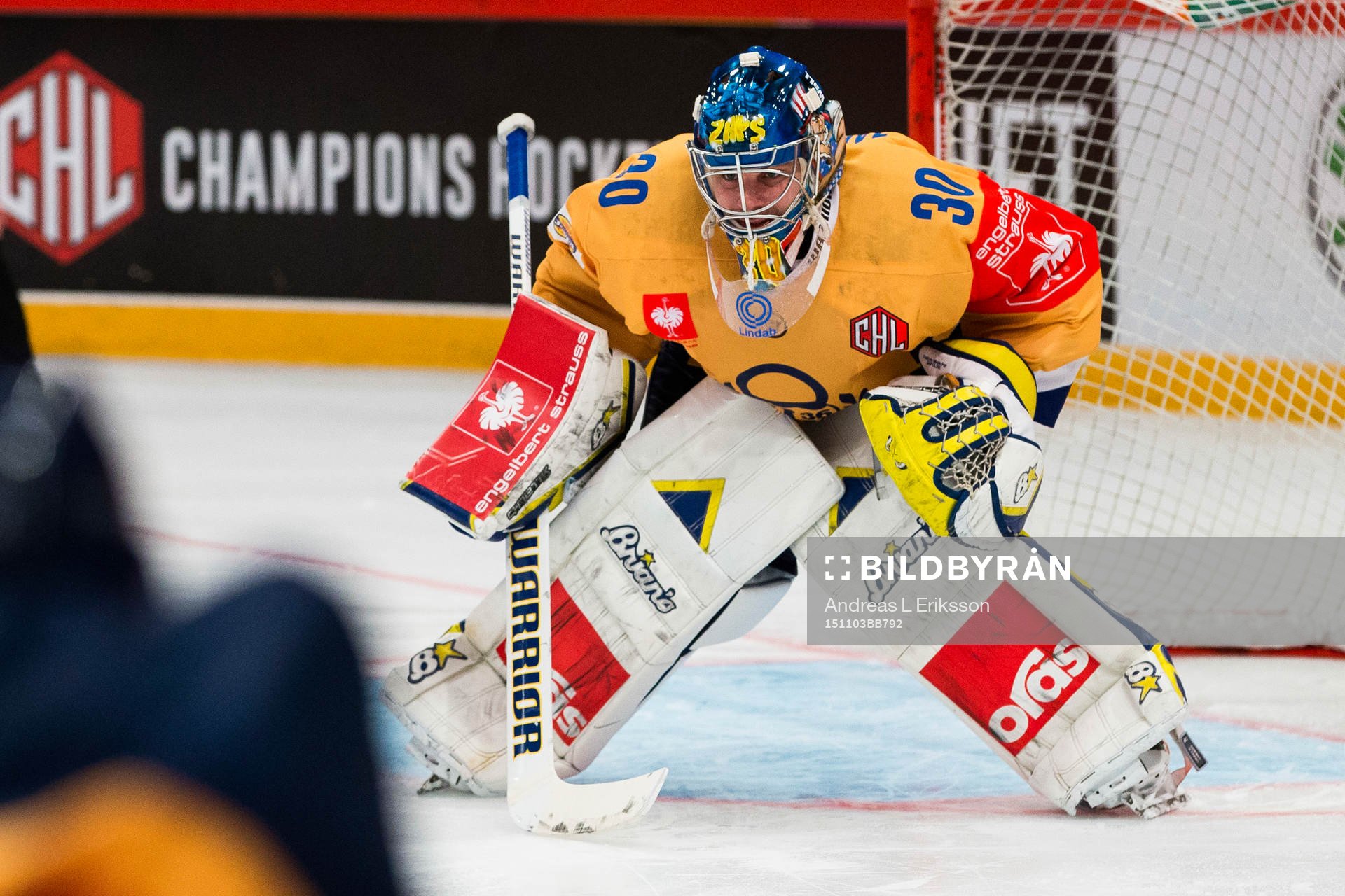Lukko Raumas målvakt Ryan Zapolski