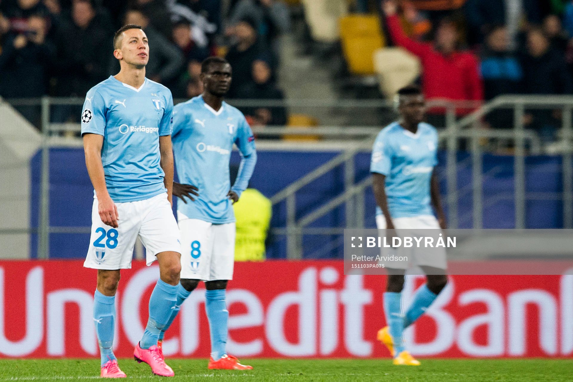 Malmö FFs Nikola Djurjic deppar