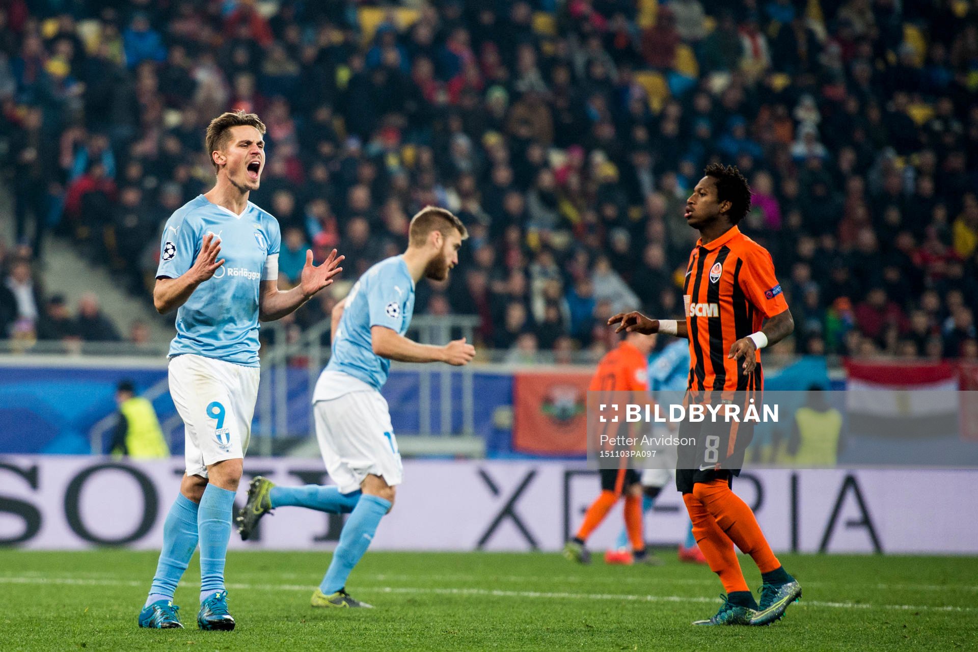 Malmö FFs Markus Rosenberg deppar