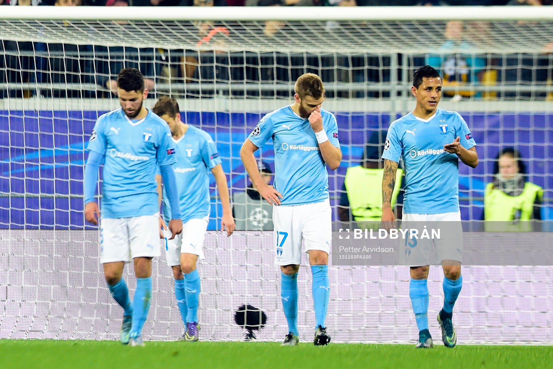 Malmö FFs Erdal Rakip, Rasmus Bengtsson Yoshimar Yotún