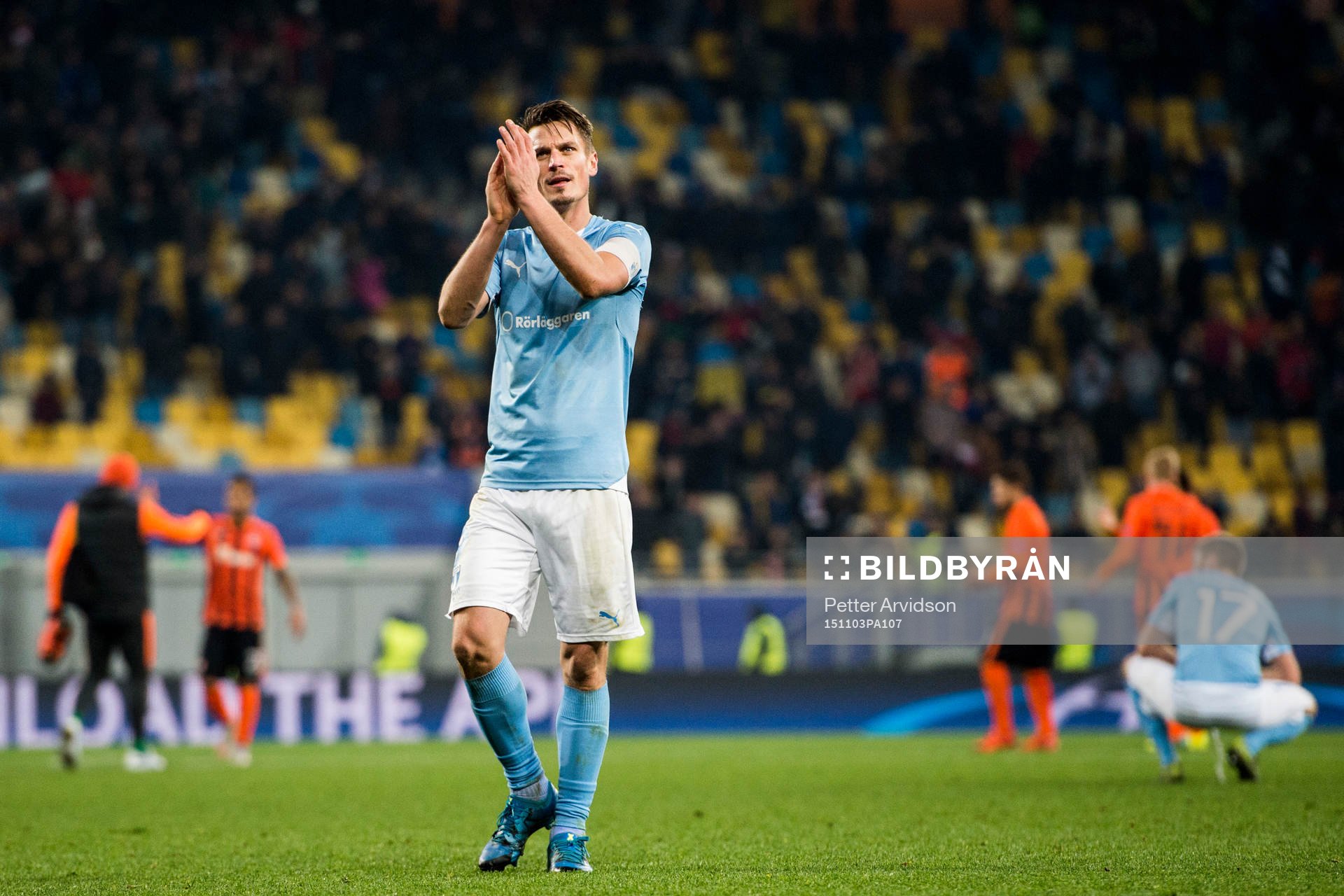 Malmö FFs Markus Rosenberg deppar