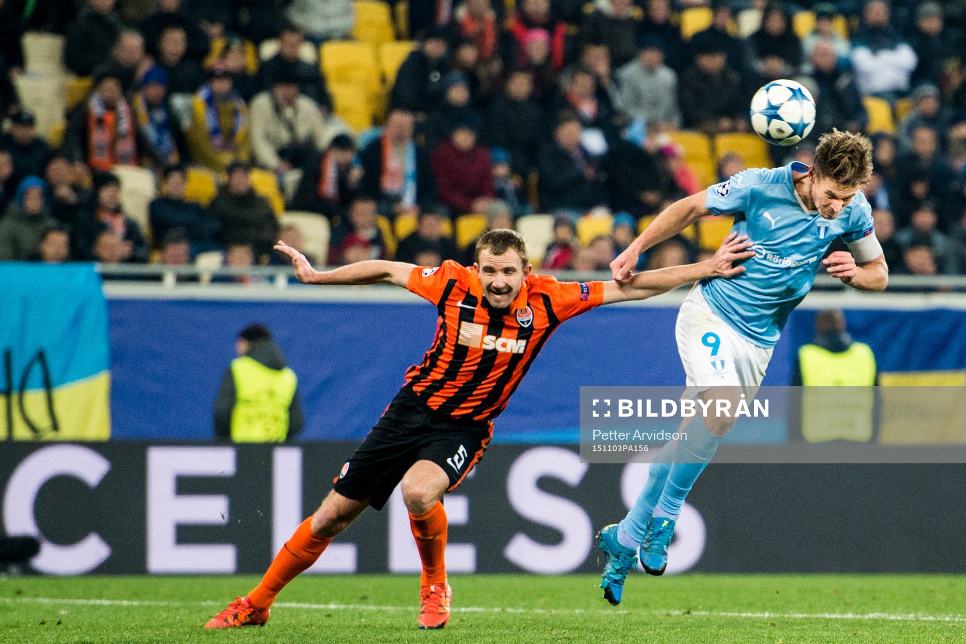 Malmö FFs Markus Rosenberg nickar