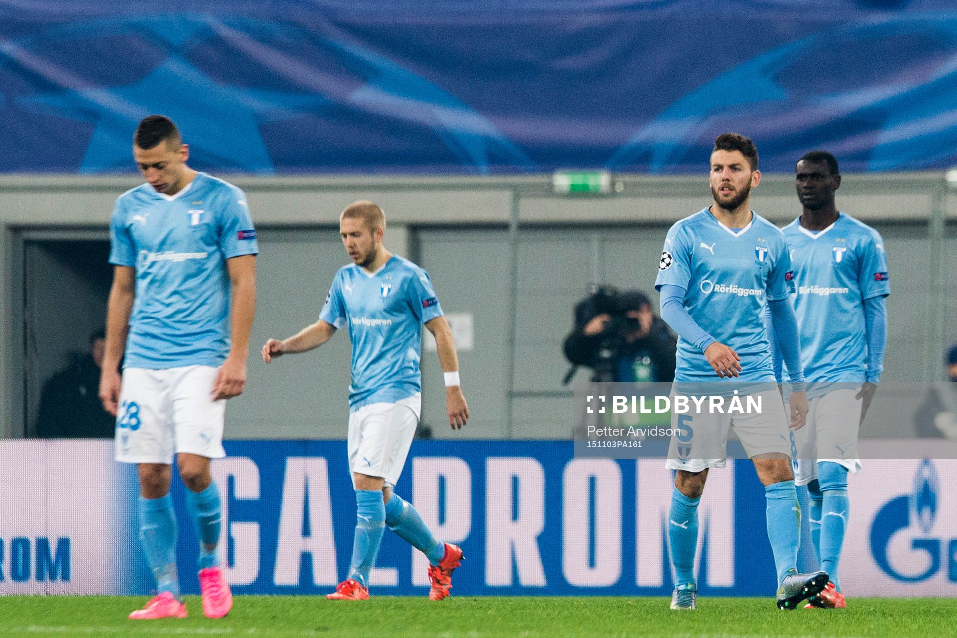 Malmö FFs Nikola Djurjic, Anton Tinnerholm, Erdal Rakip