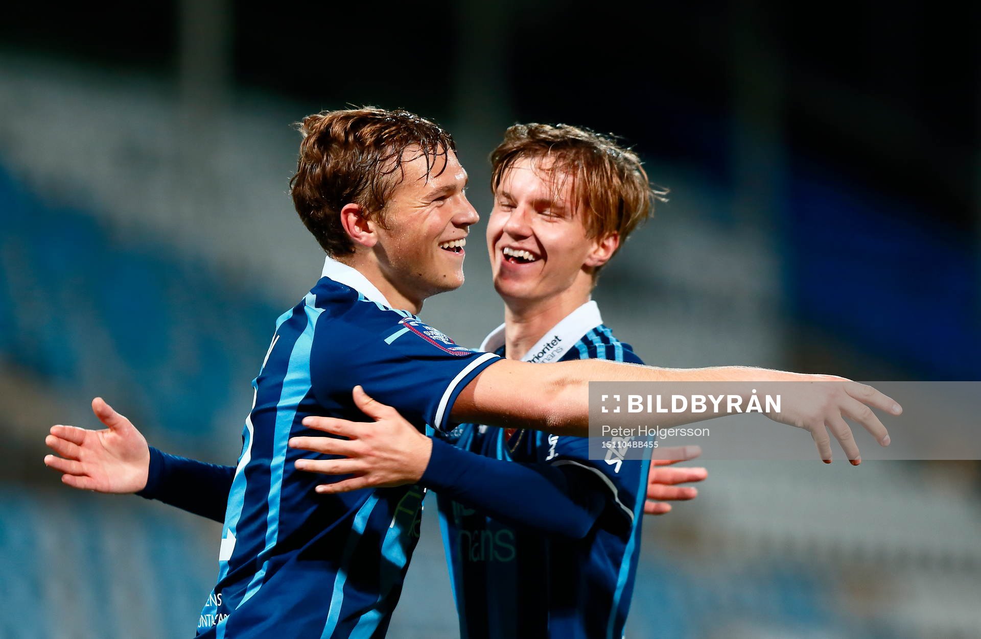 Djurgårdens Jesper Karlström jublar