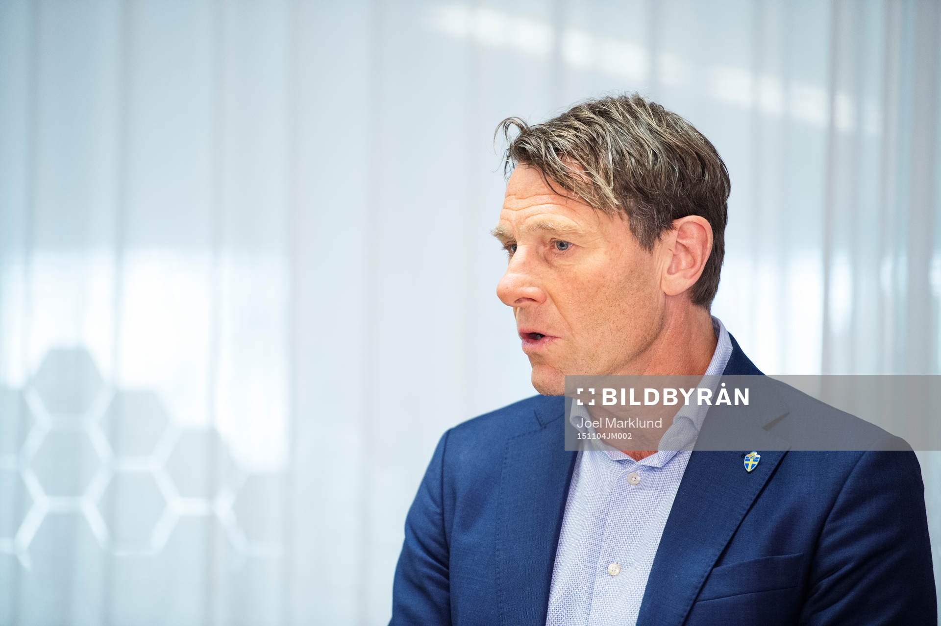 Håkan Ericson, förbundskapten för U21-landslaget i