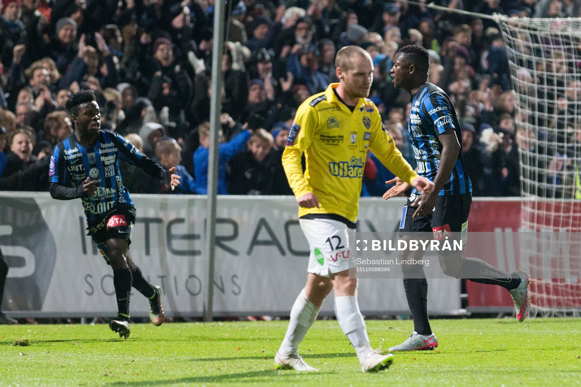 Sirius Moses Ogbu kvitterar till 2-2 i andra halvlek