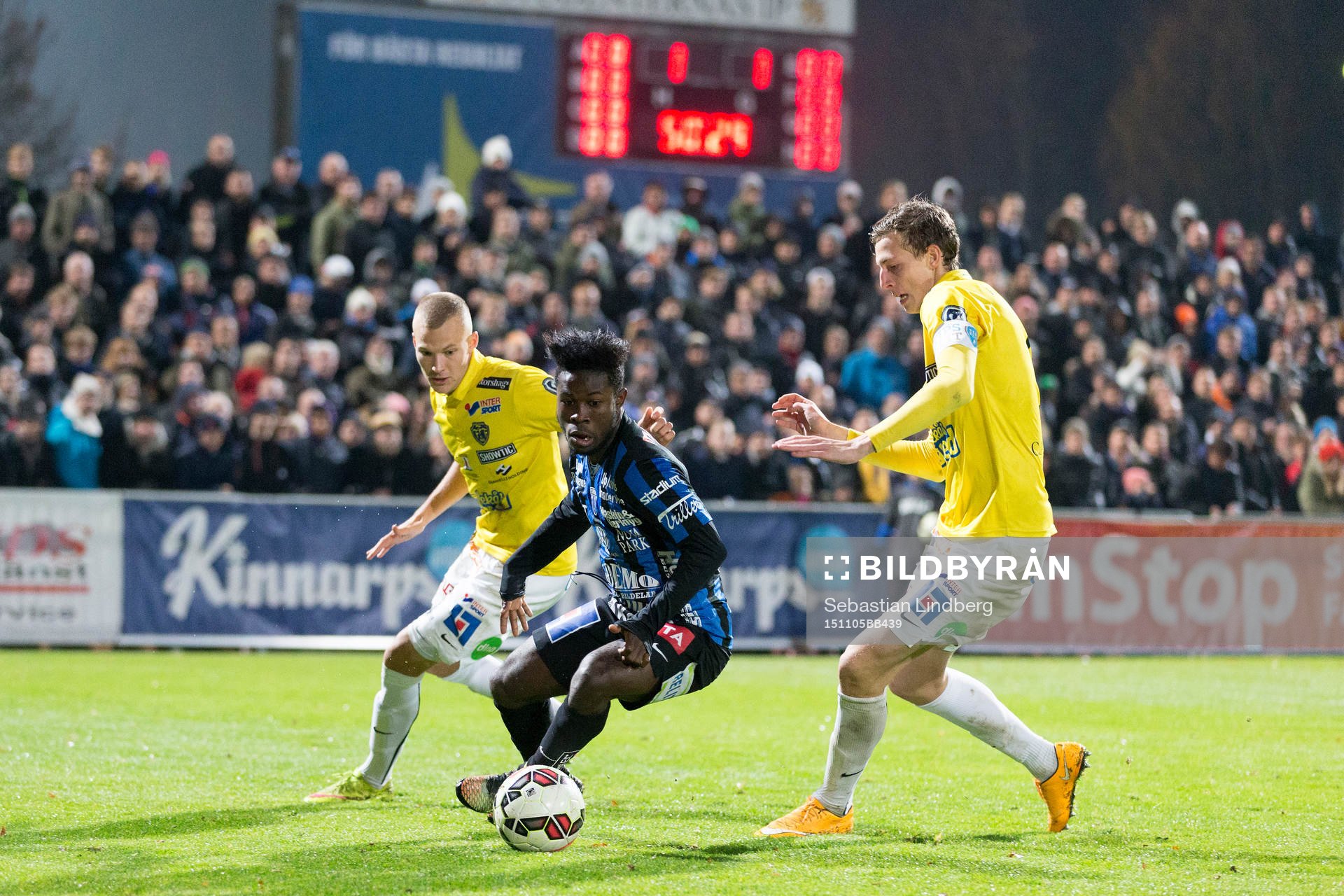 Falkenbergs Rasmus Sjöstedt, Sirius Kingsley Sarfo,