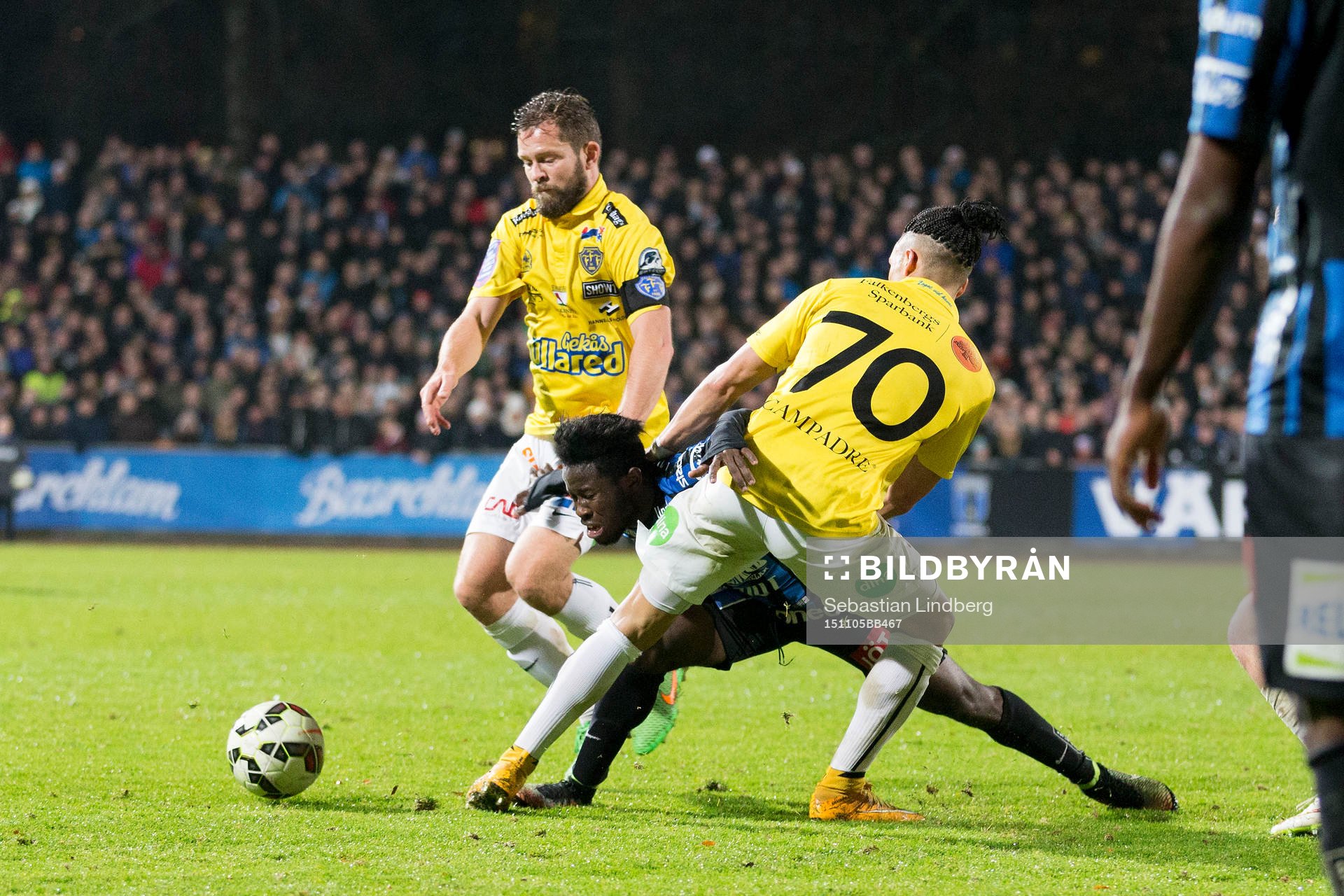 Falkenbergs David Svensson, Sirius Kingsley Sarfo,