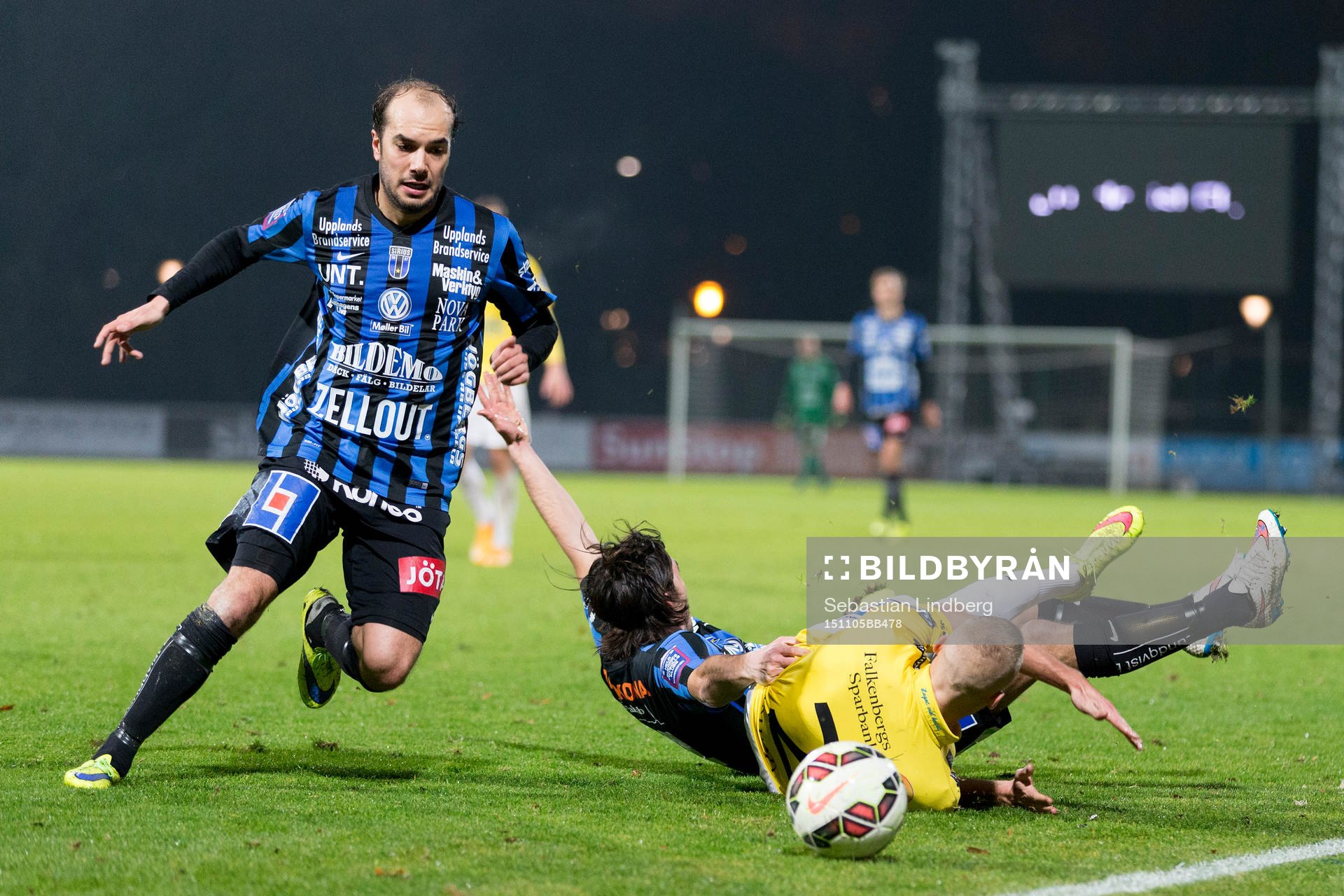 Sirius Karl Larson, Falkenbergs Rasmus Sjöstedt, Sirius