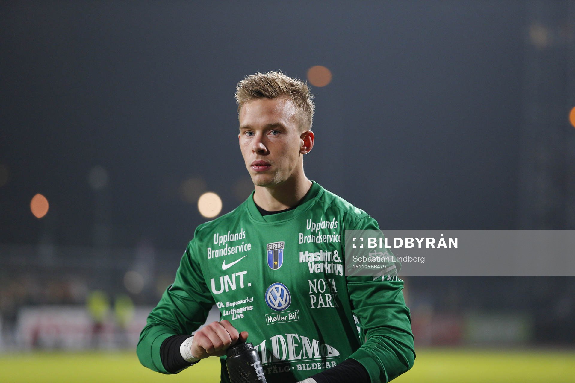 Sirius målvakt Andreas Andersson