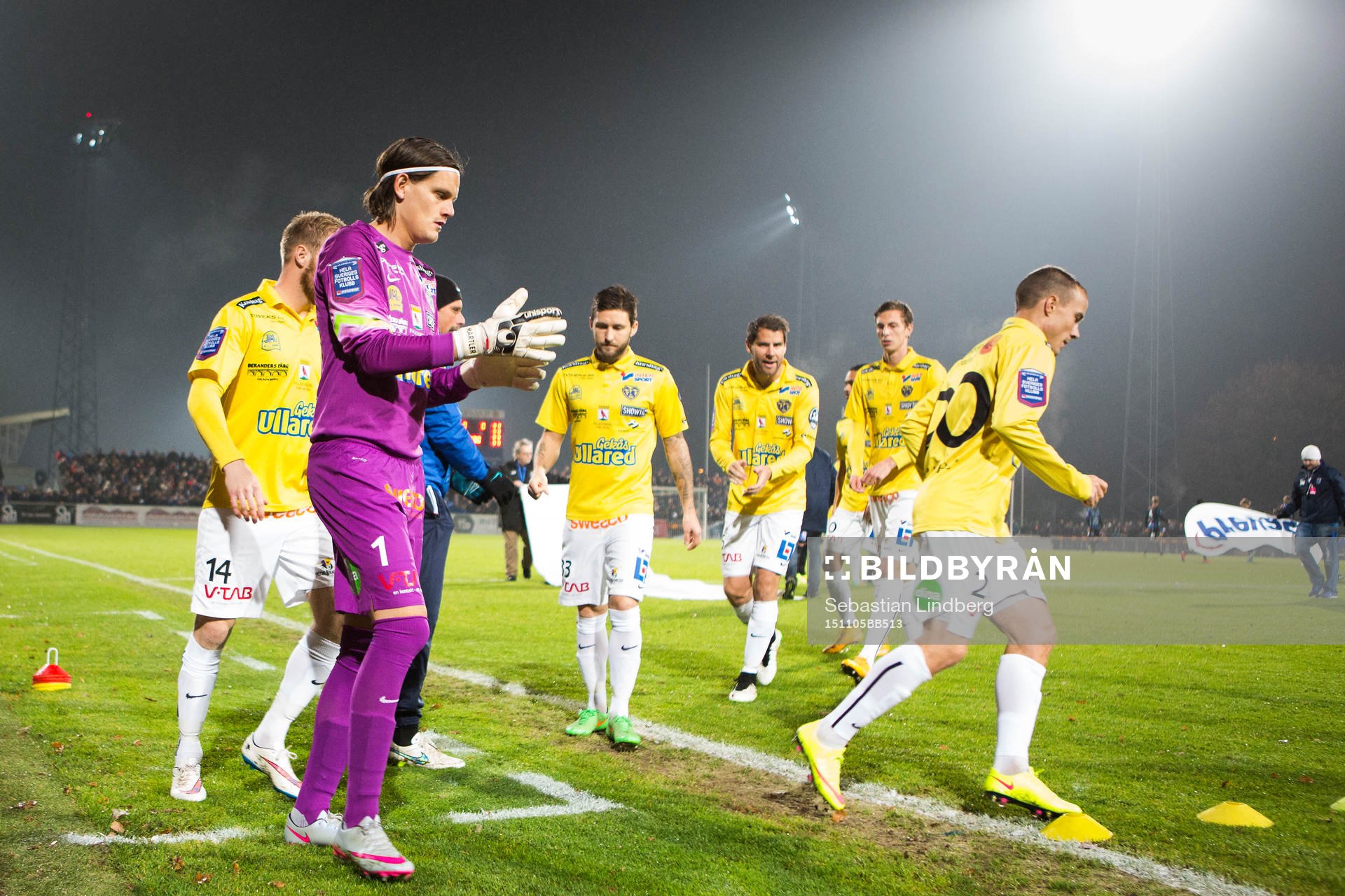Studenternas strax före match