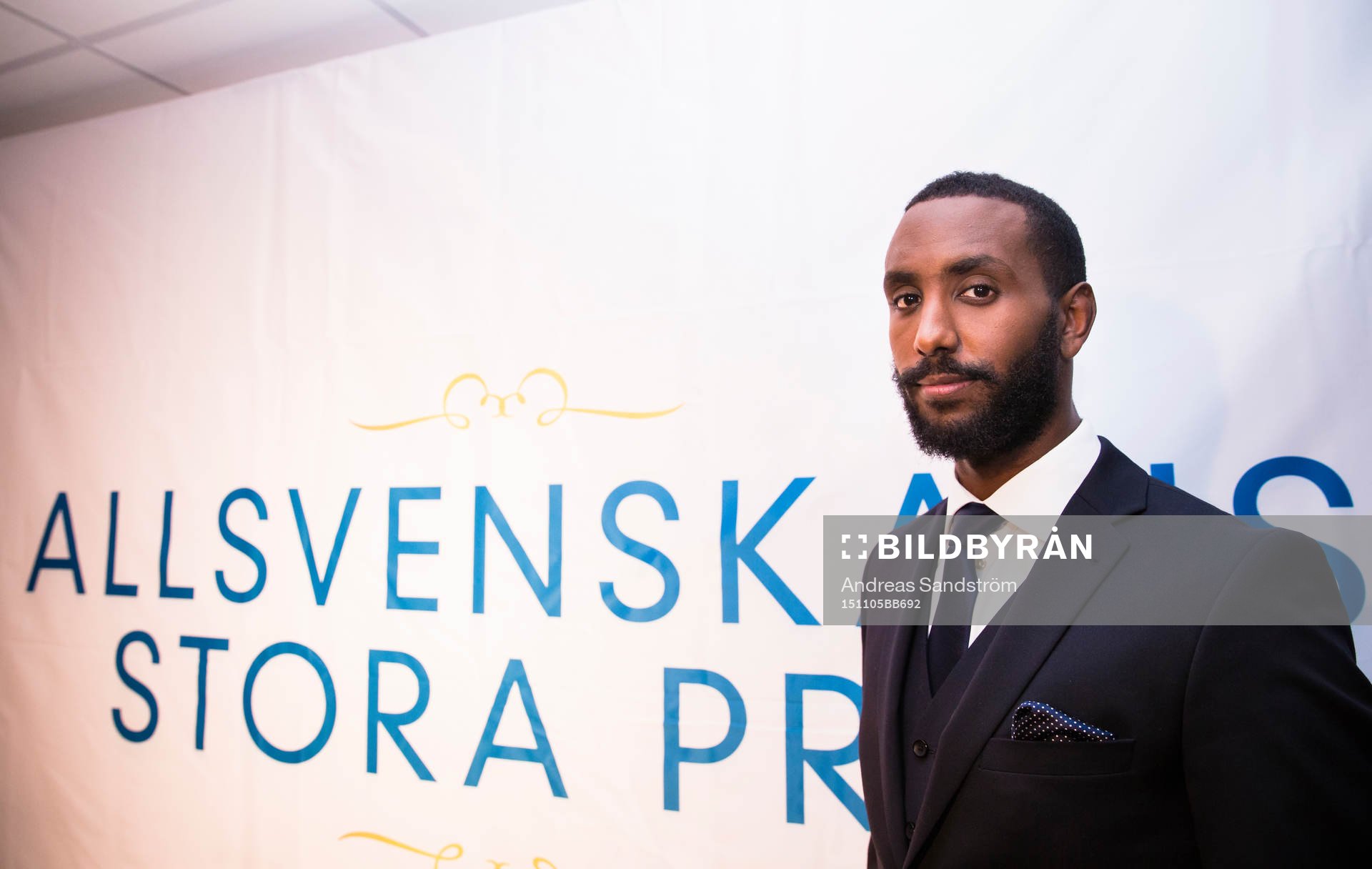 s Henok Goitom, vinnare av Allsvenskans Stora pris /