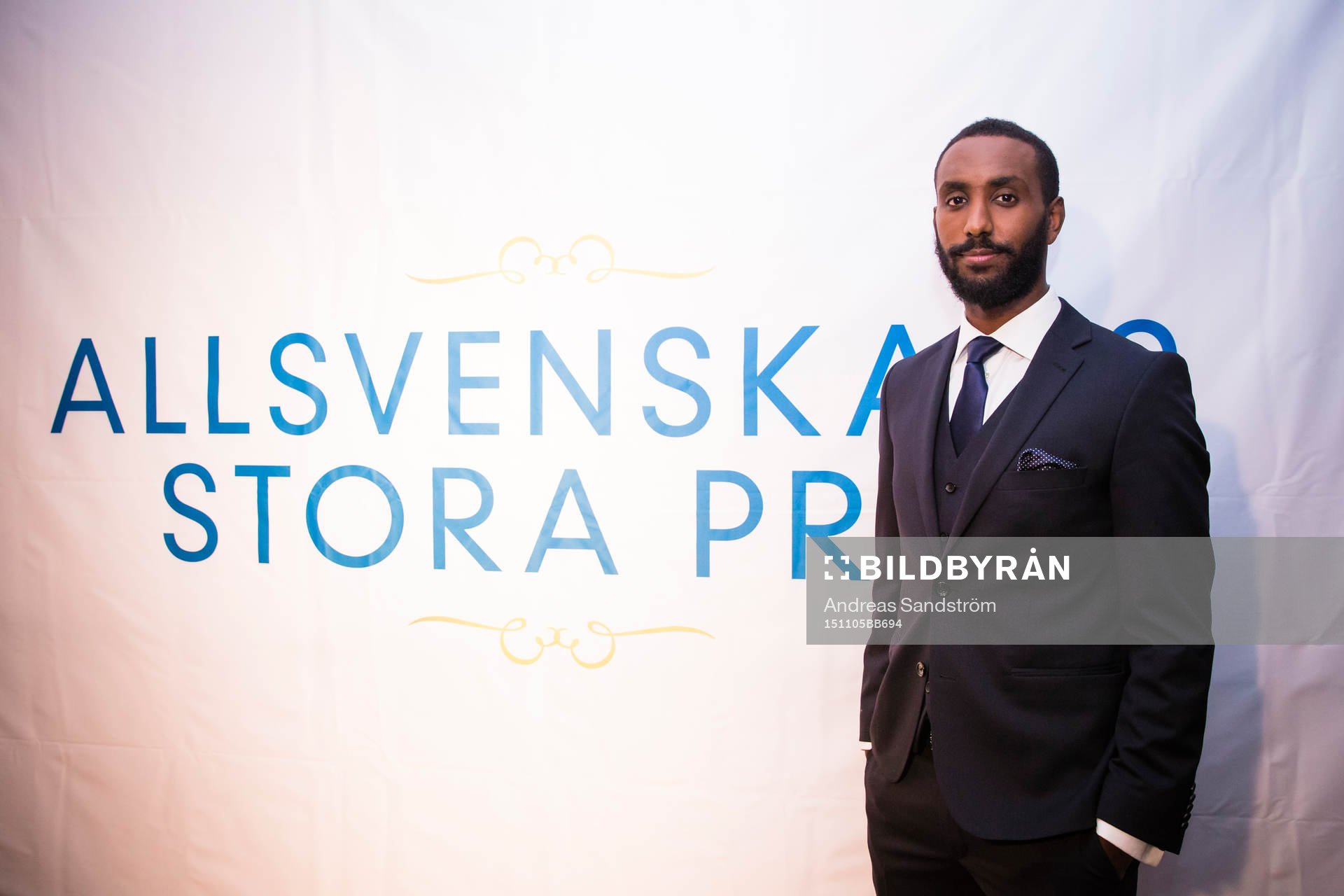 s Henok Goitom, vinnare av Allsvenskans Stora pris /