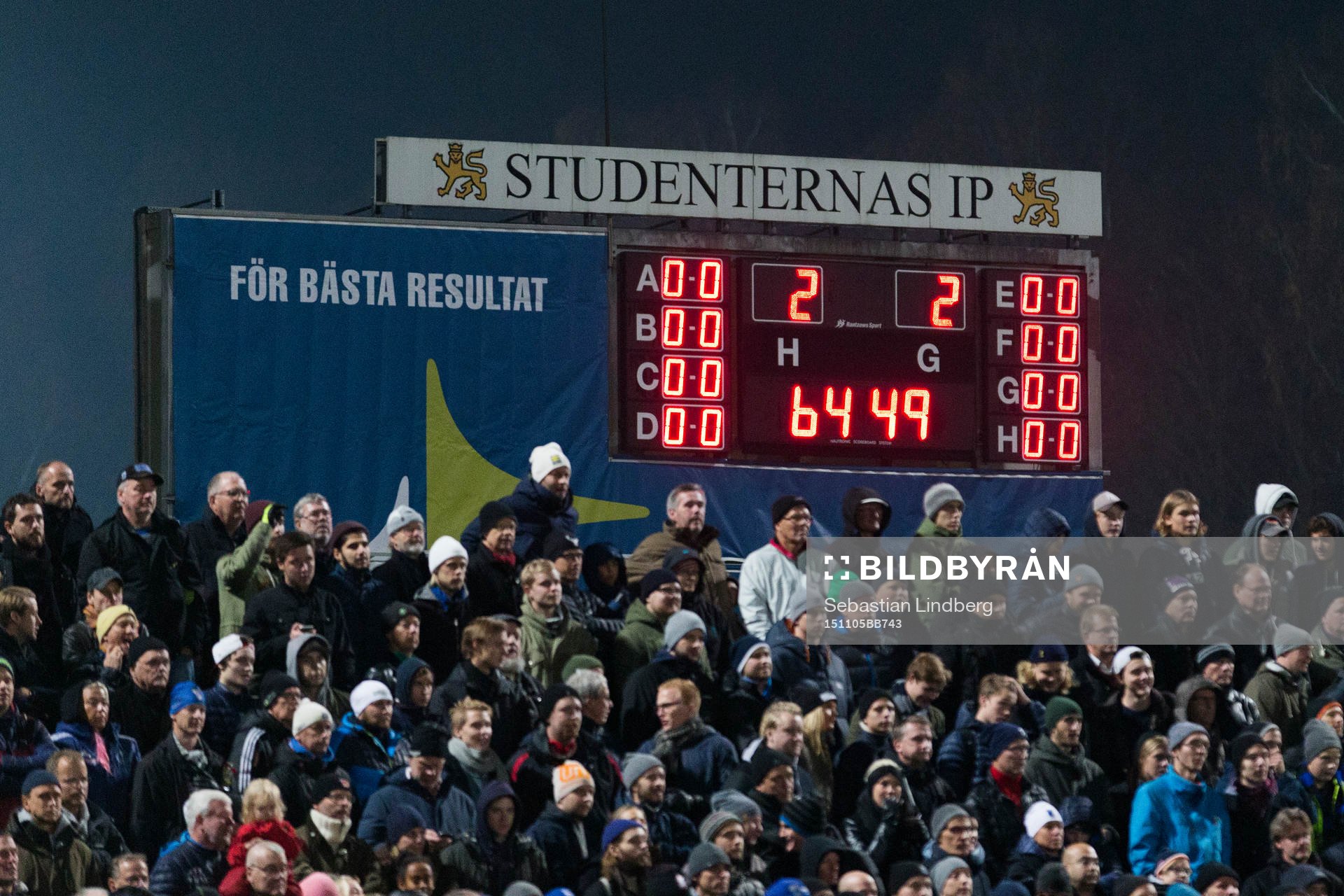 Kvitterat på Studenternas 2-2 av Sirius Moses Ogbu