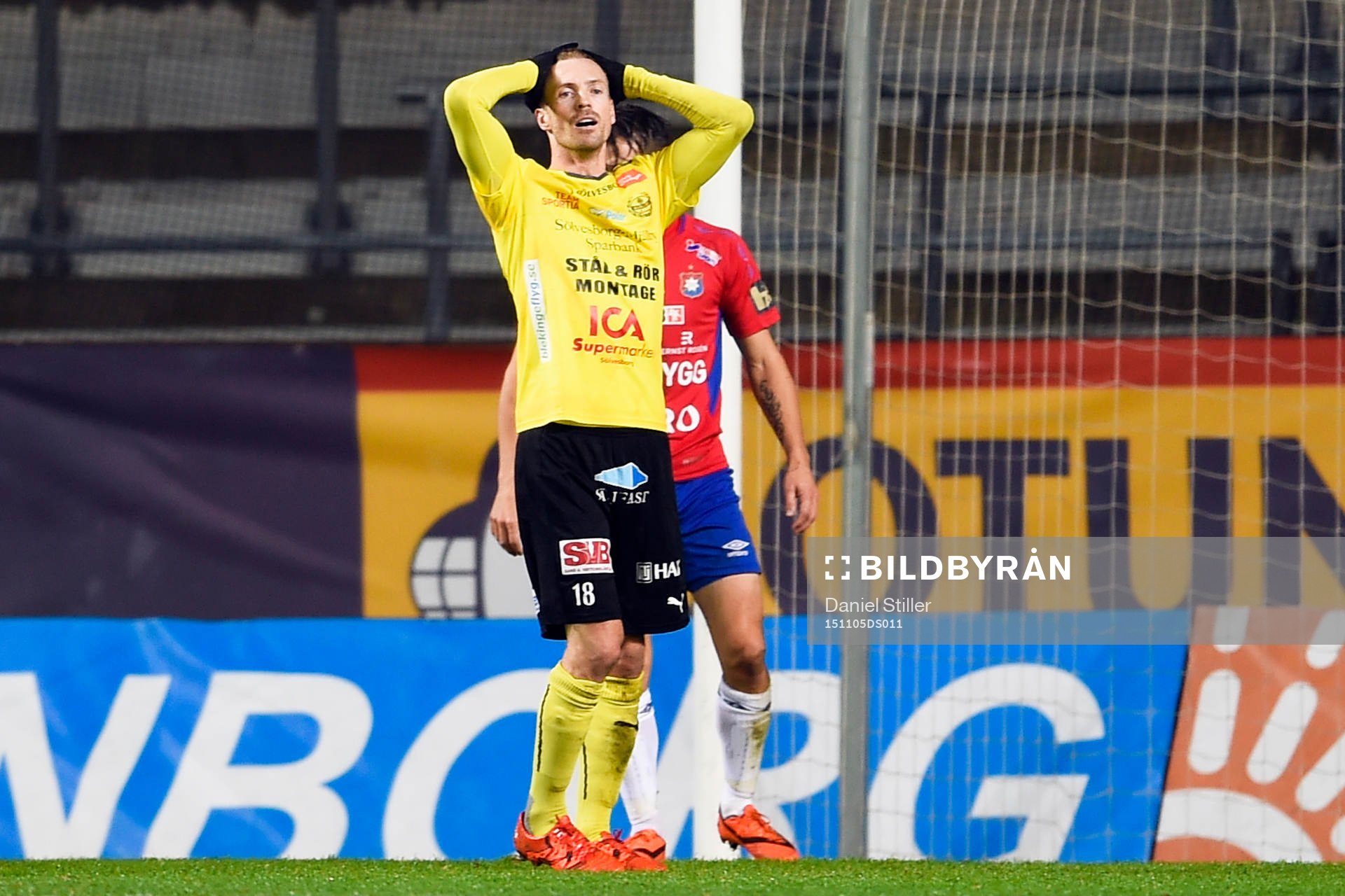 Mjällbys Christian Wilhelmsson deppar